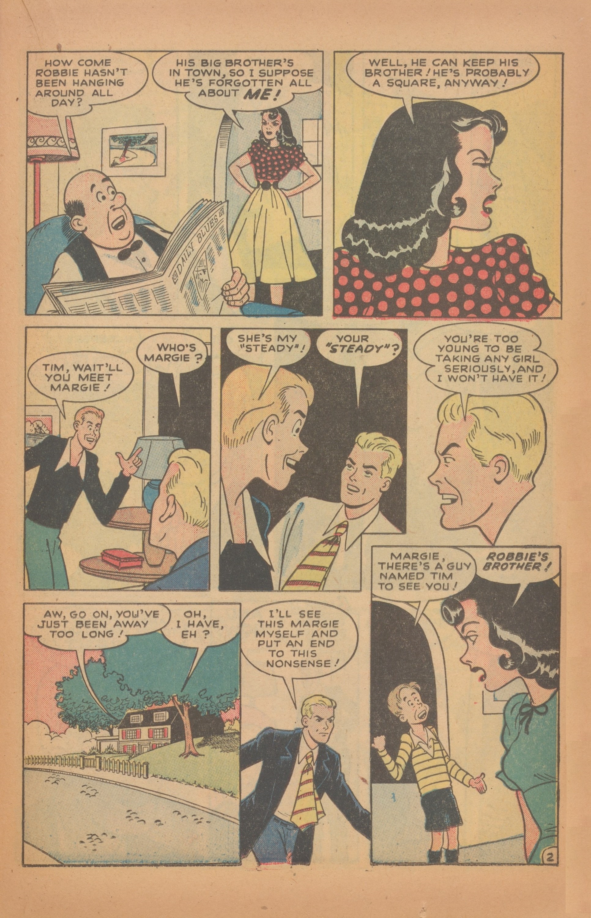 Read online Margie Comics comic -  Issue #46 - 31