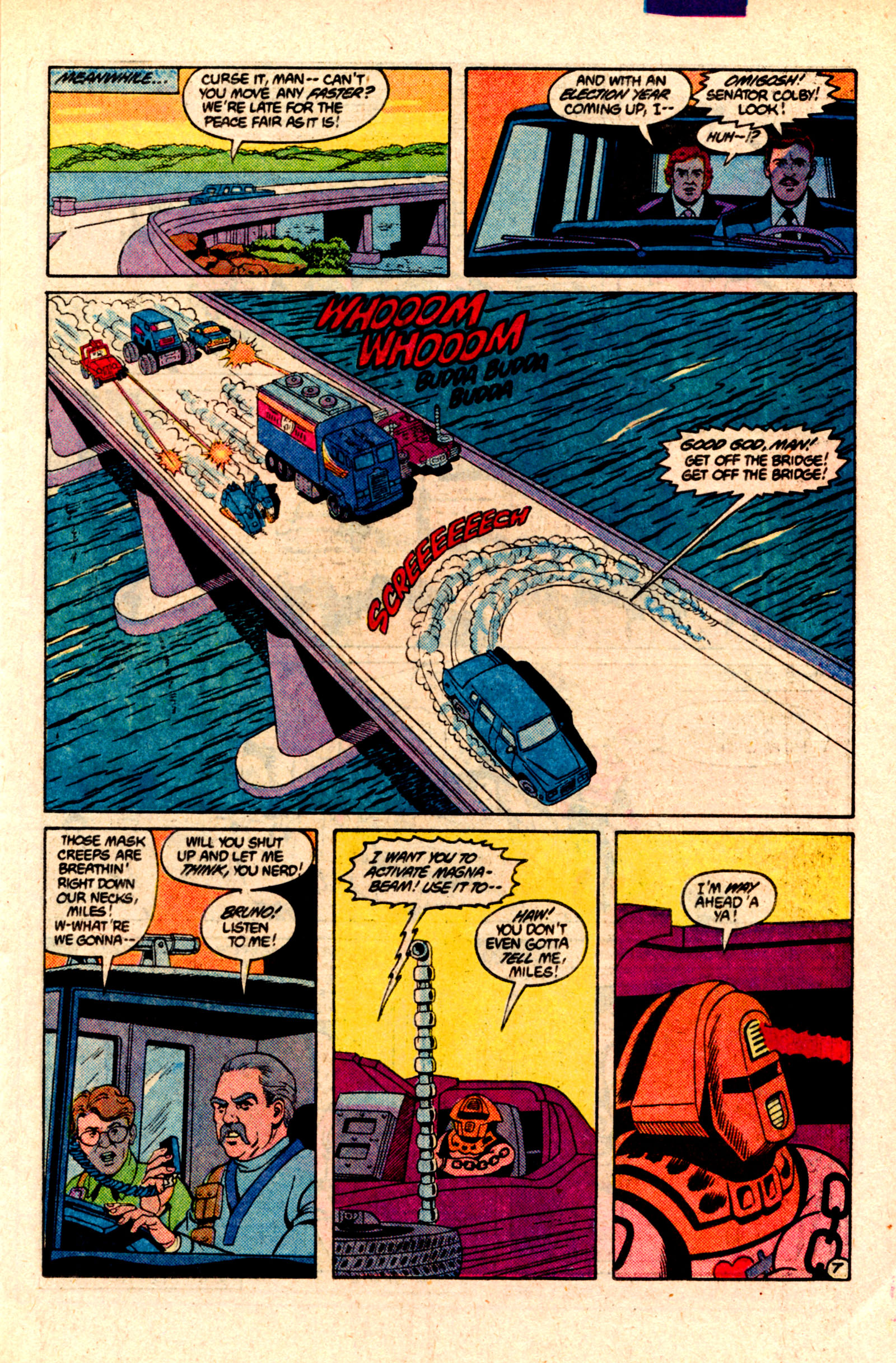 Read online MASK (1987) comic -  Issue #3 - 11