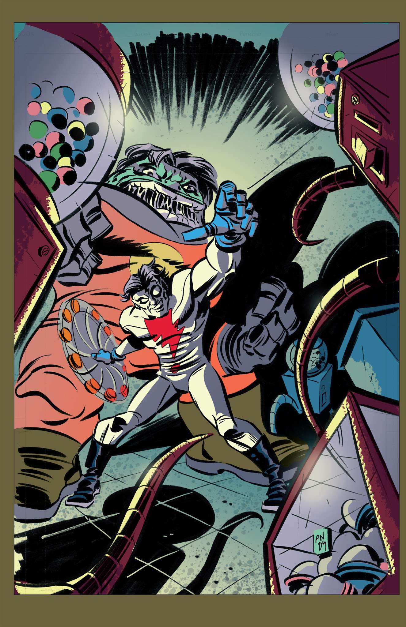 Read online Madman 20th Anniversary Monster! comic -  Issue # TPB - 232