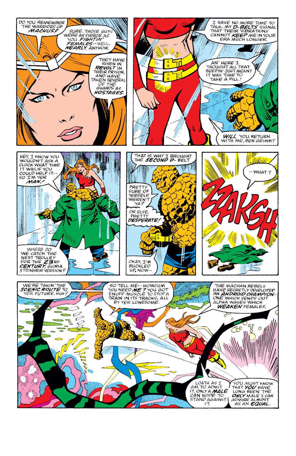 Read online Fantastic Four (1961) comic -  Issue #303 - 5