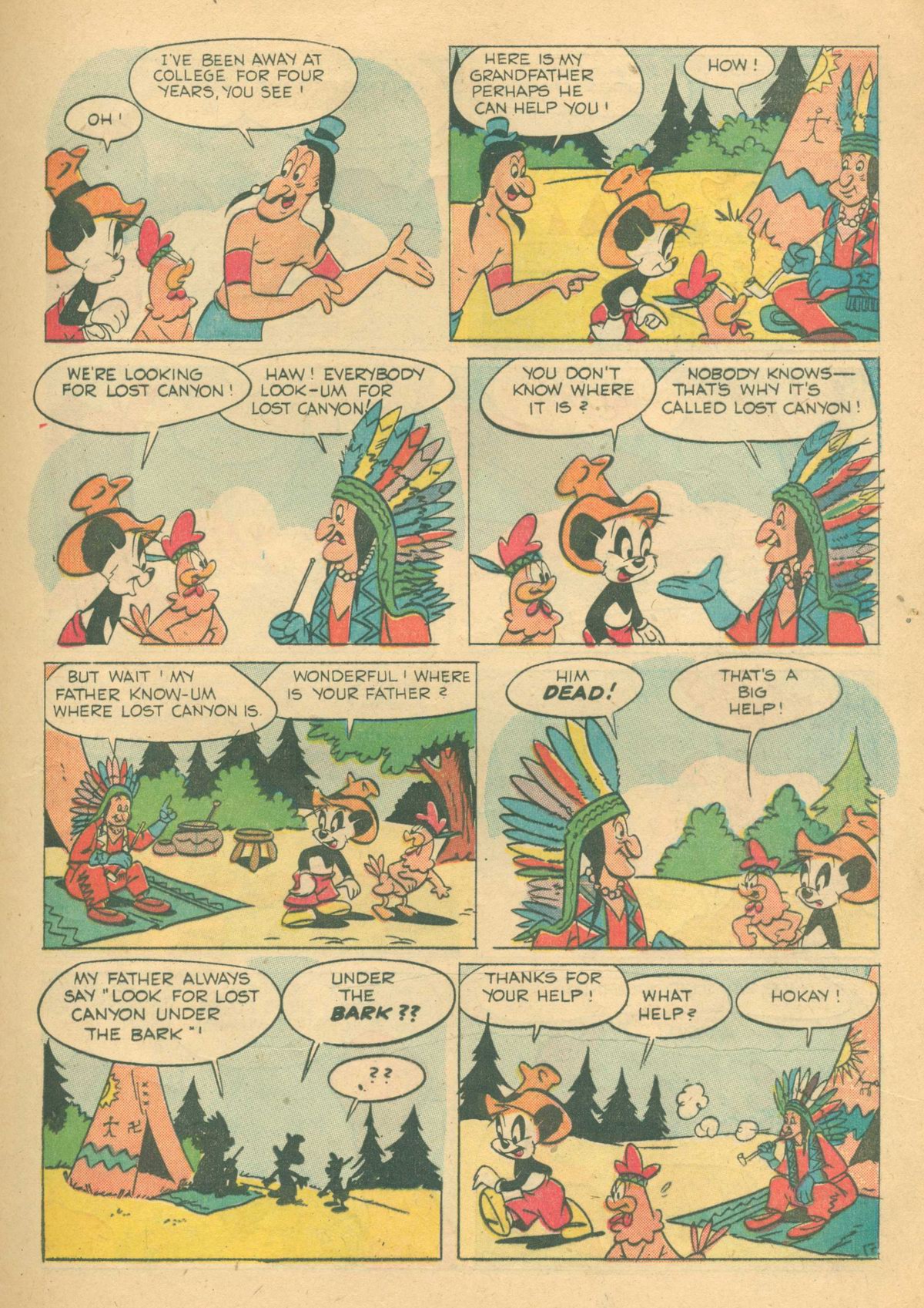 Read online Four Color Comics comic -  Issue #326 - 17