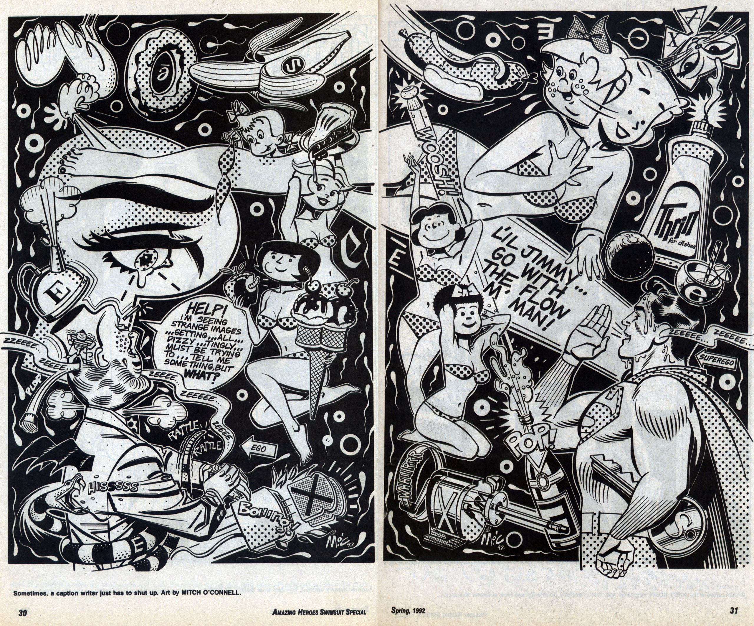 Read online Amazing Heroes Swimsuit Special comic -  Issue # TPB 3 - 30