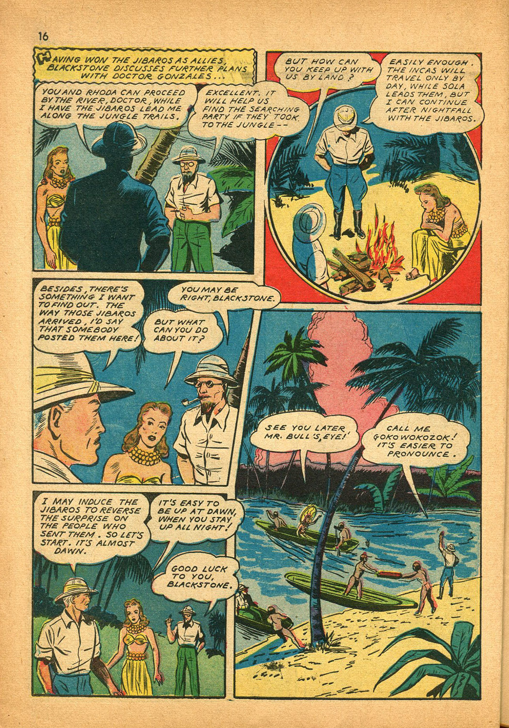 Read online Super-Magician Comics comic -  Issue #9 - 16