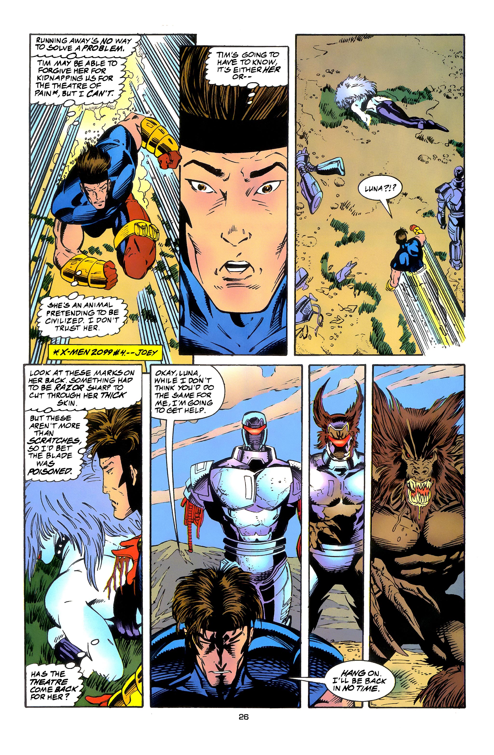 Read online X-Men 2099 comic -  Issue #16 - 20