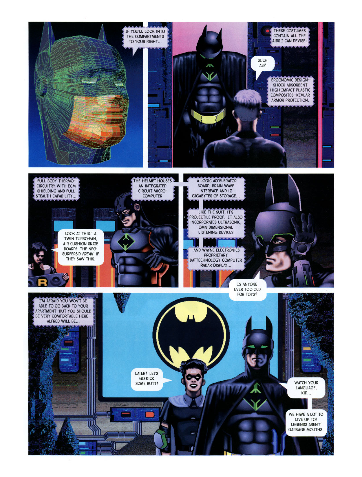 Read online Batman: Digital Justice comic -  Issue # TPB - 73