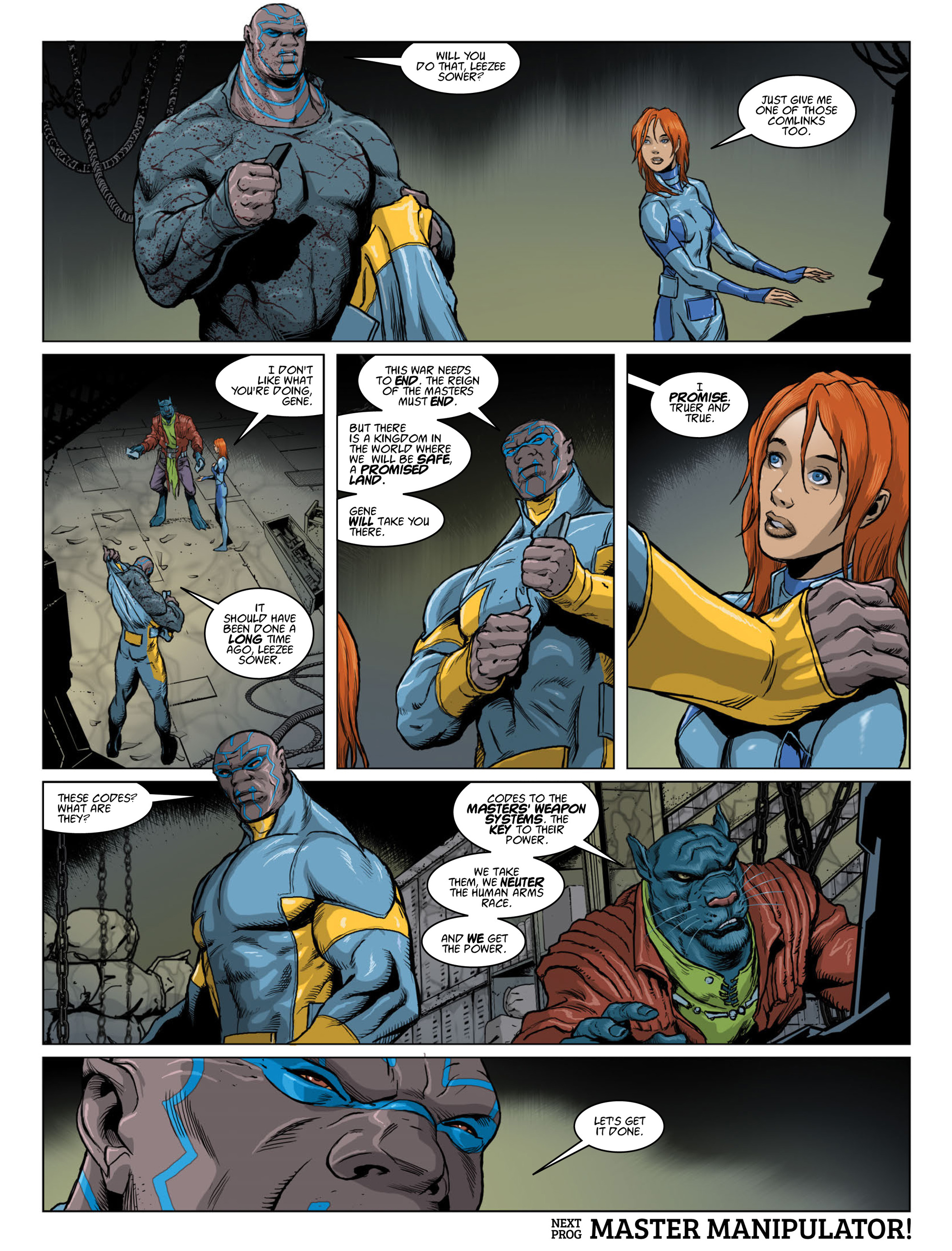 Read online 2000 AD comic -  Issue #2019 - 30