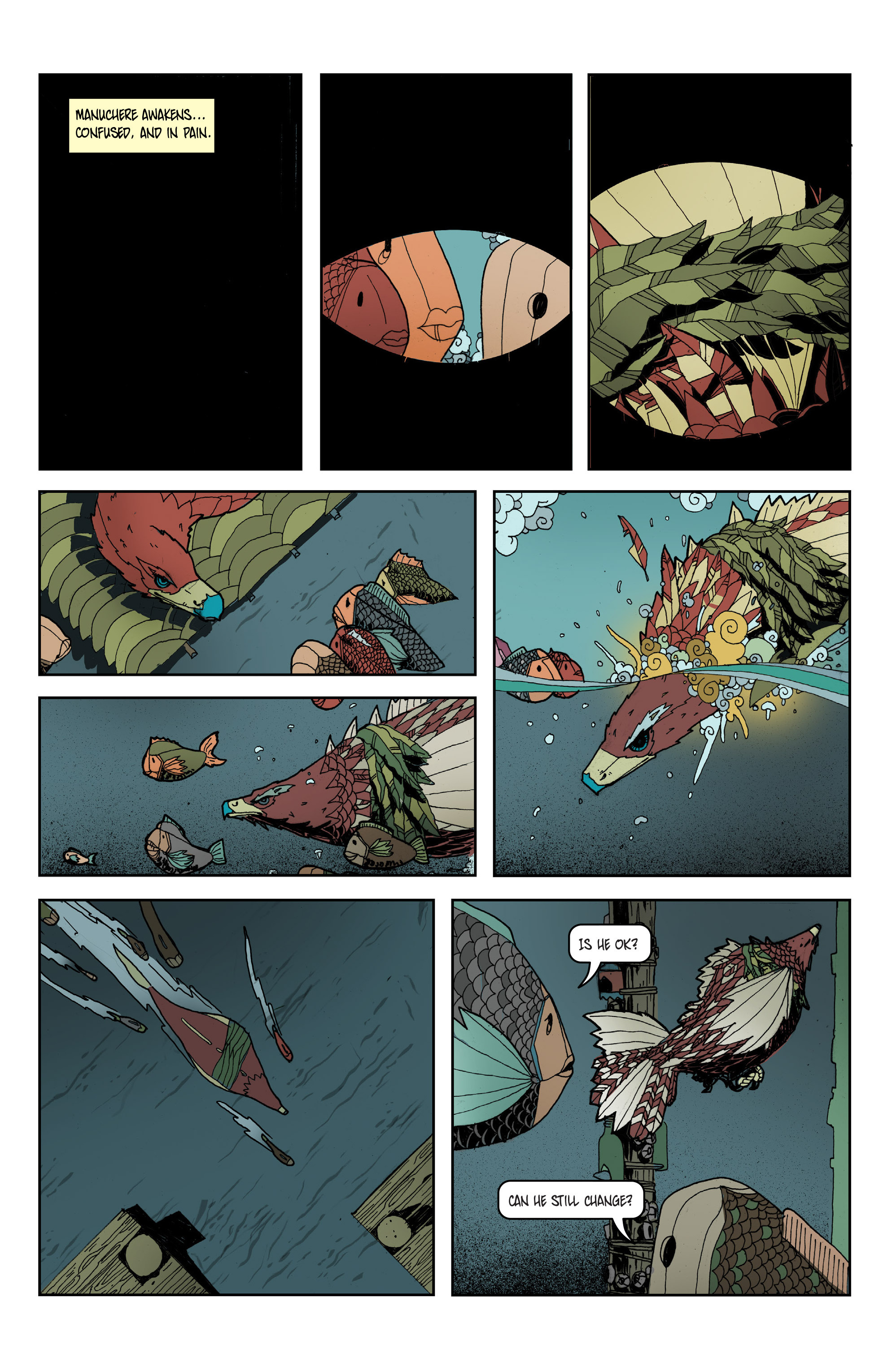 Read online The Little Red Fish comic -  Issue #2 - 12