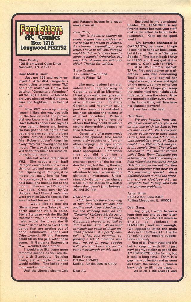 Read online Femforce comic -  Issue #66 - 25