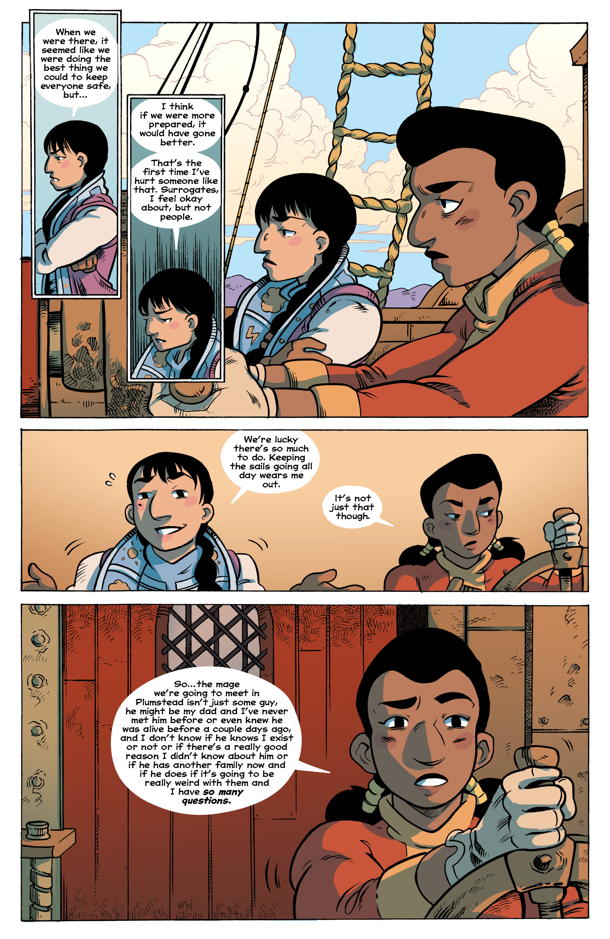 Read online The Castoffs comic -  Issue #8 - 7