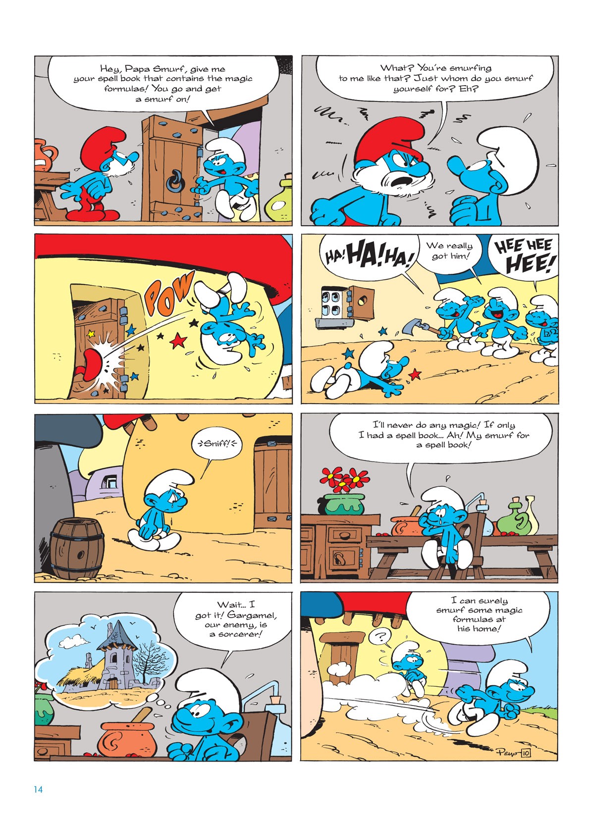Read online The Smurfs comic -  Issue #8 - 14