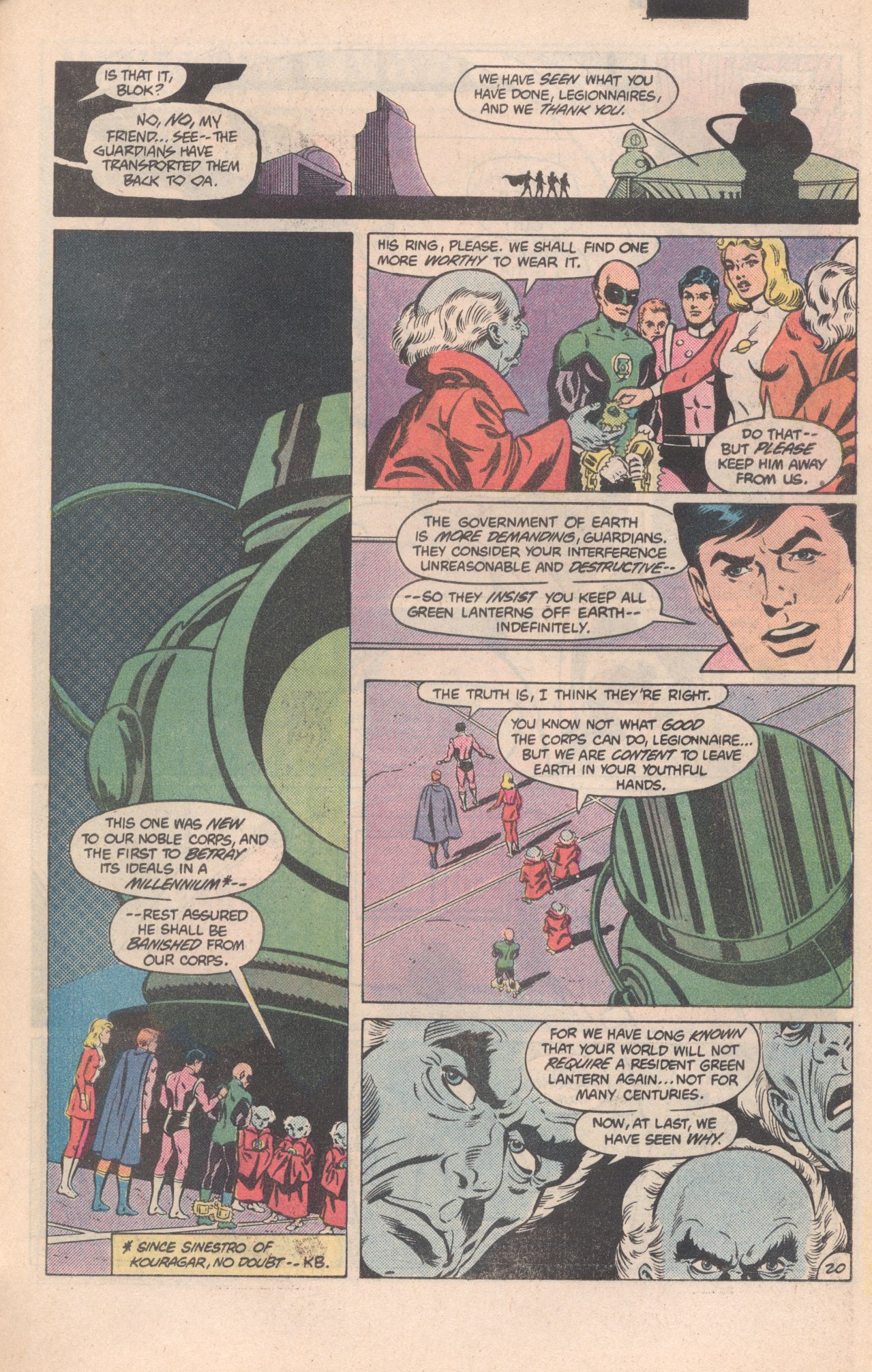 Legion of Super-Heroes (1980) 295 Page 20