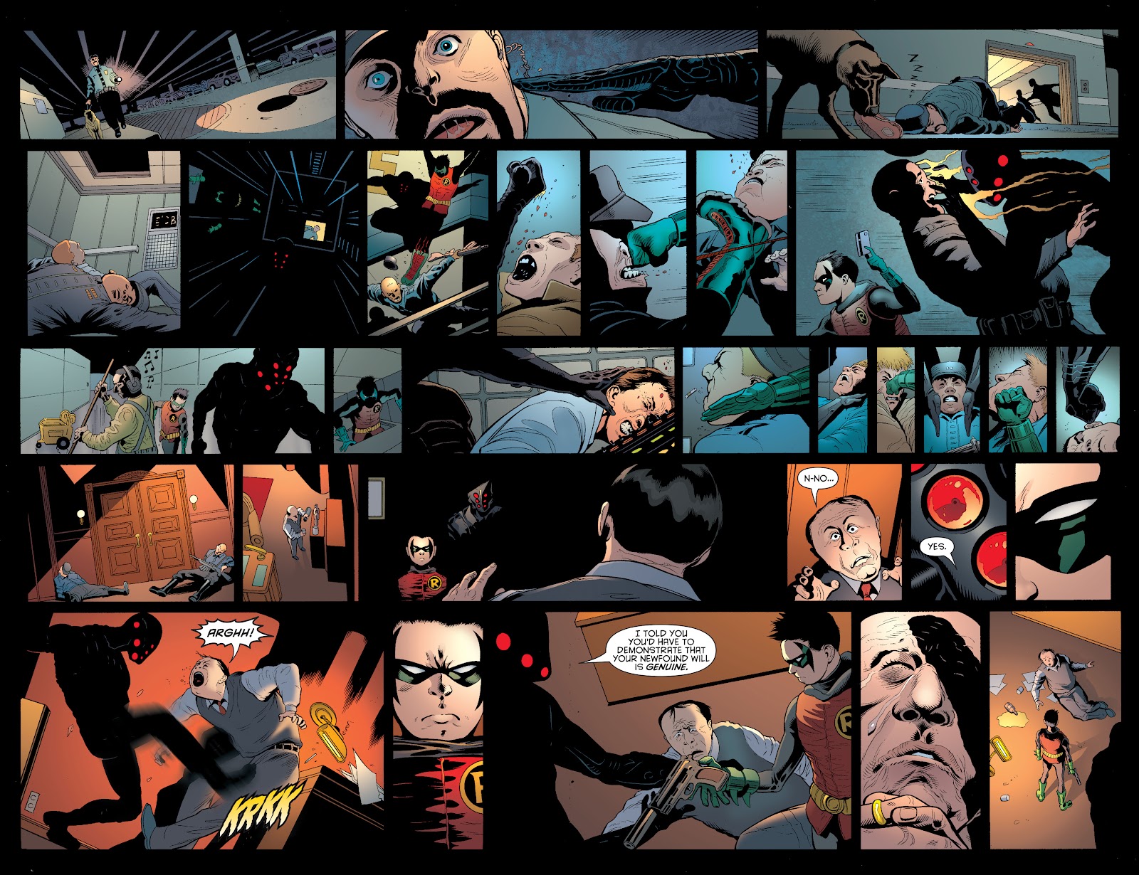 Batman and Robin (2011) issue Bad Blood (DC Essential Edition) (Part 2) - Page 7