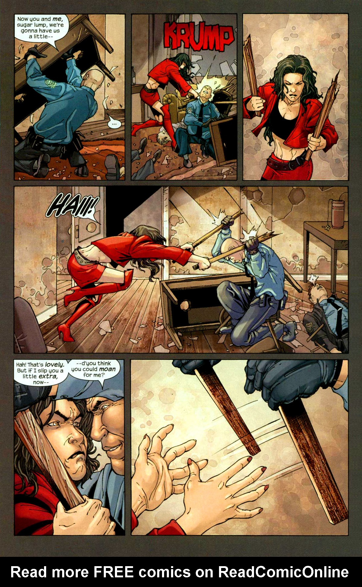 Read online Ultimate Elektra comic -  Issue #3 - 10