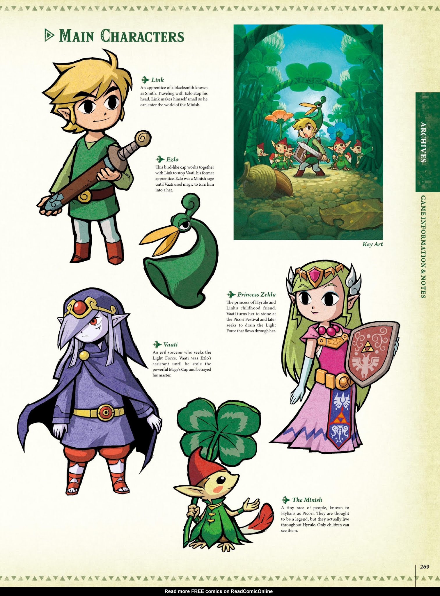 Read online The Legend of Zelda Encyclopedia comic -  Issue # TPB (Part 3) - 73