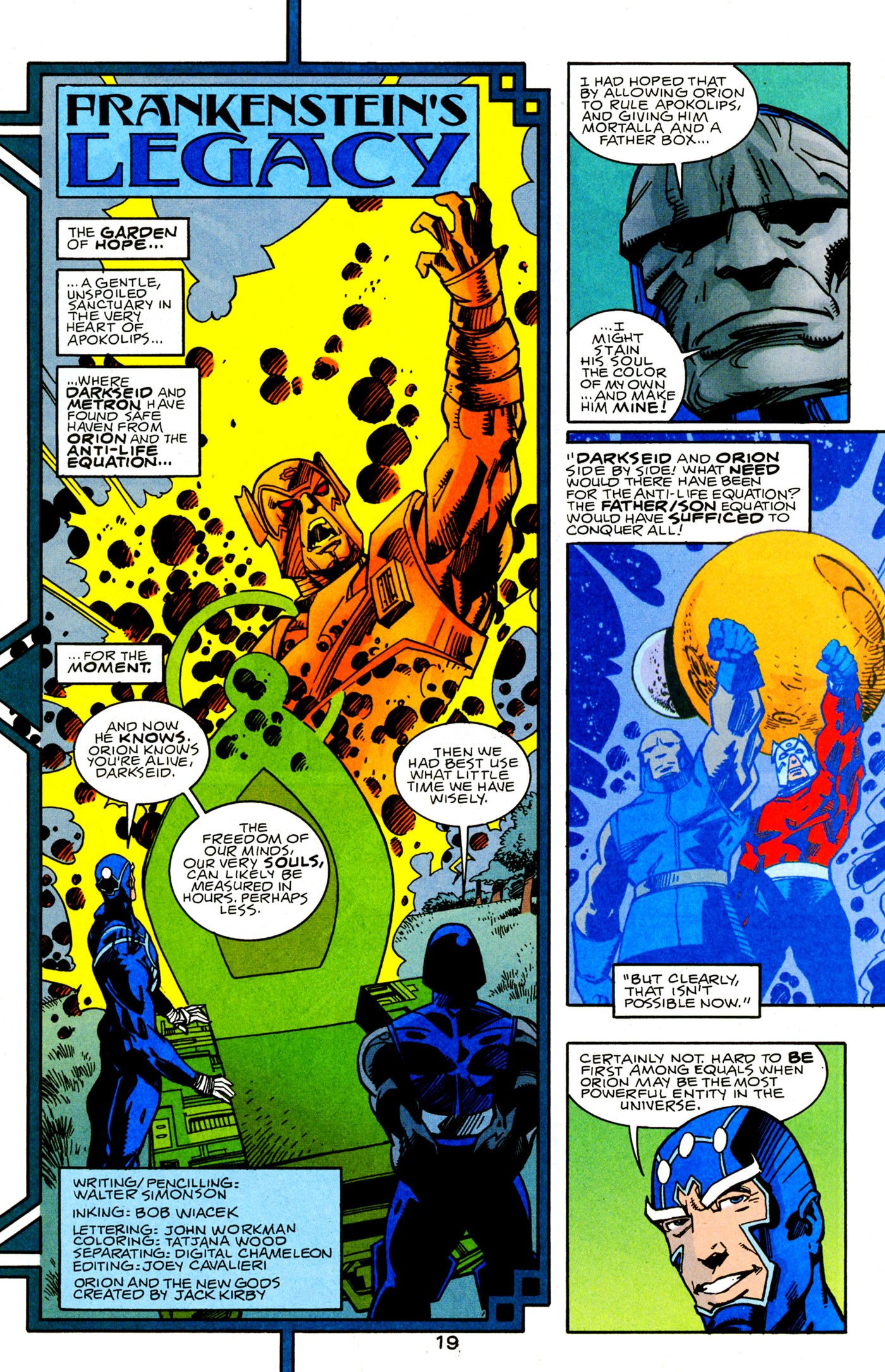 Read online Orion comic -  Issue #14 - 19