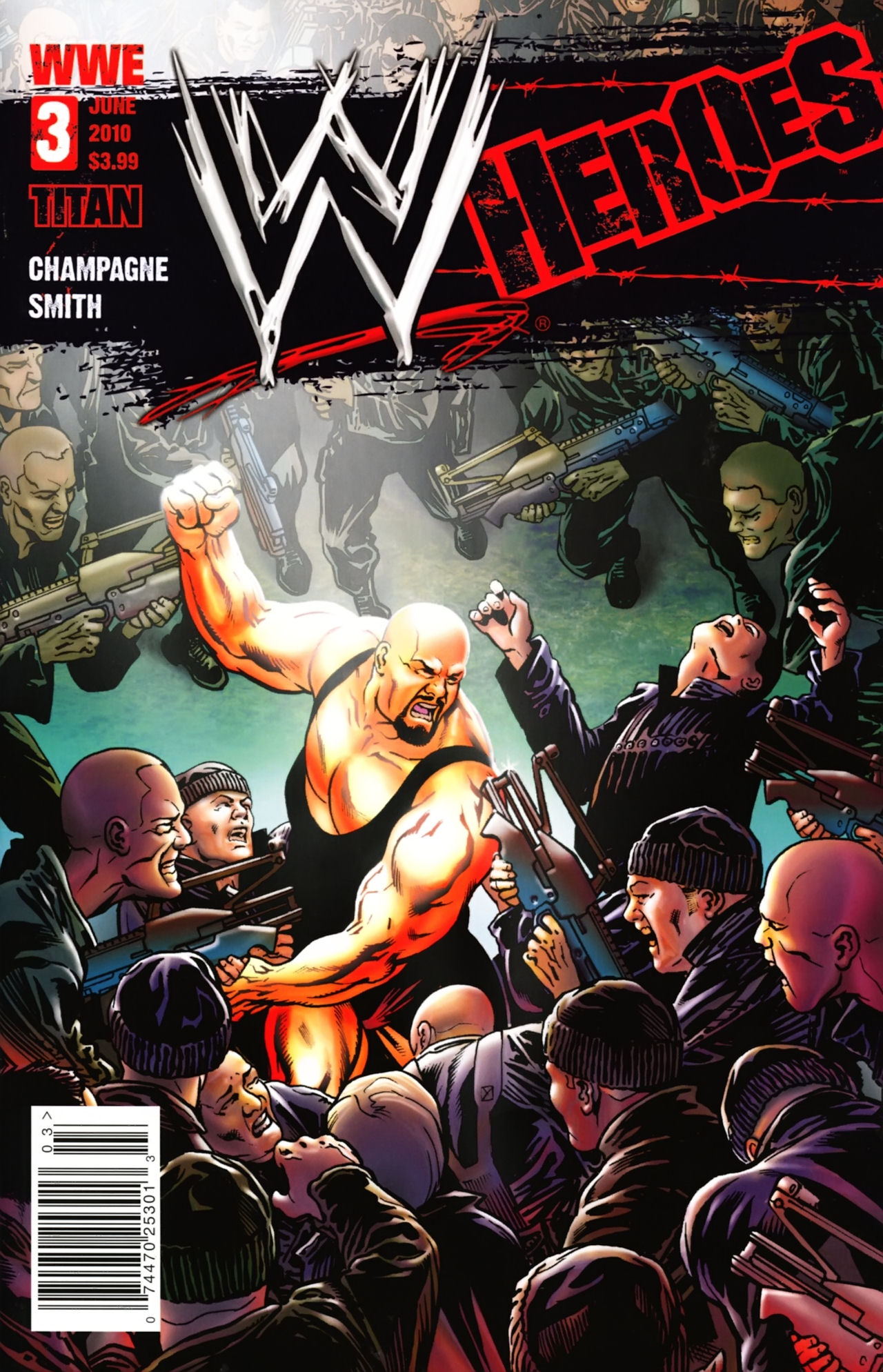 Read online WWE Heroes comic -  Issue #3 - 2