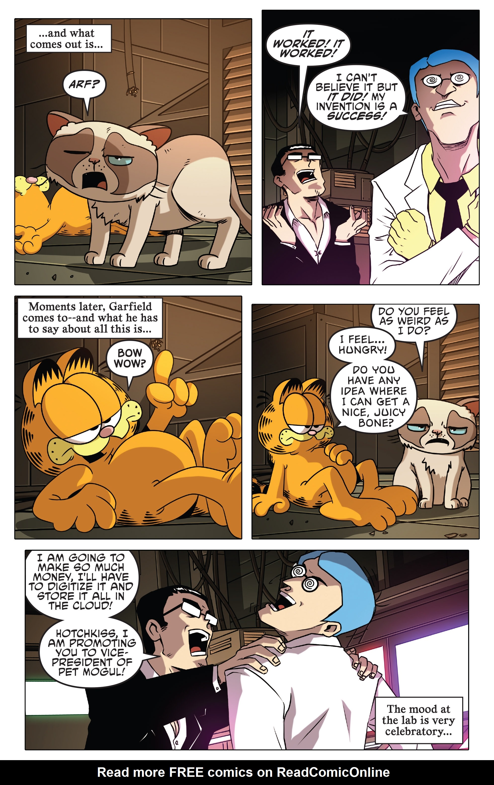 Read online Grumpy Cat/Garfield comic -  Issue #2 - 19