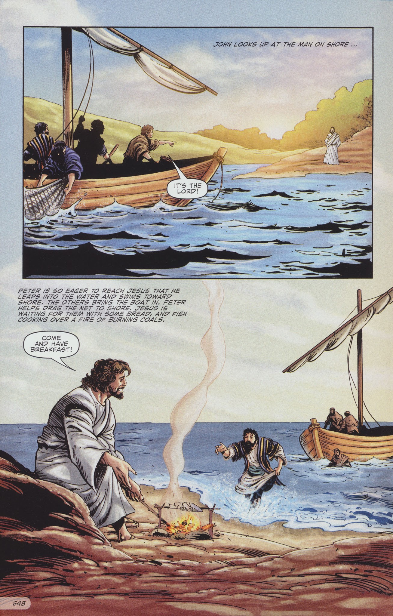 Read online The Action Bible comic -  Issue # TPB 2 - 271