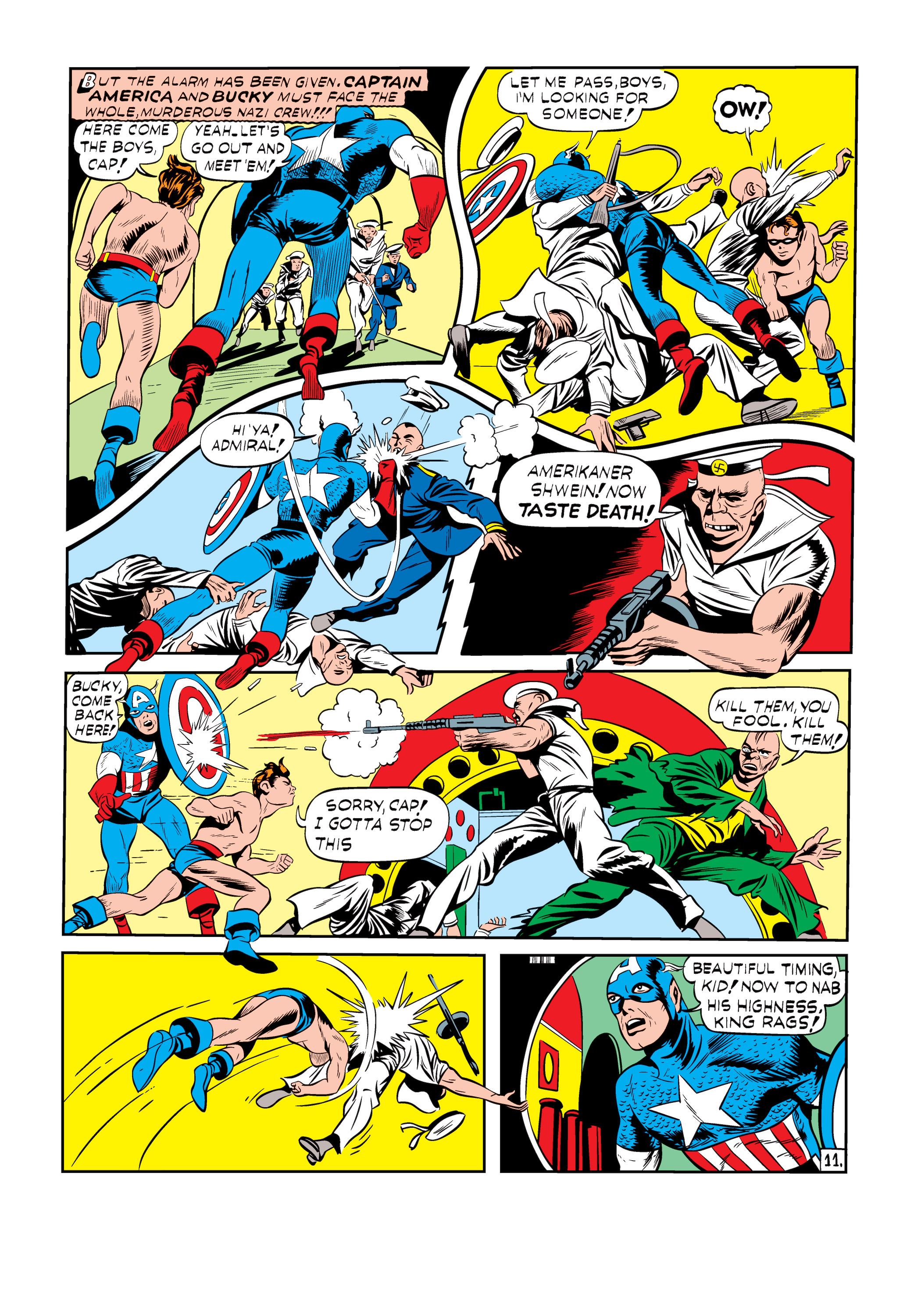 Read online Marvel Masterworks: Golden Age Captain America comic -  Issue # TPB 1 (Part 3) - 21