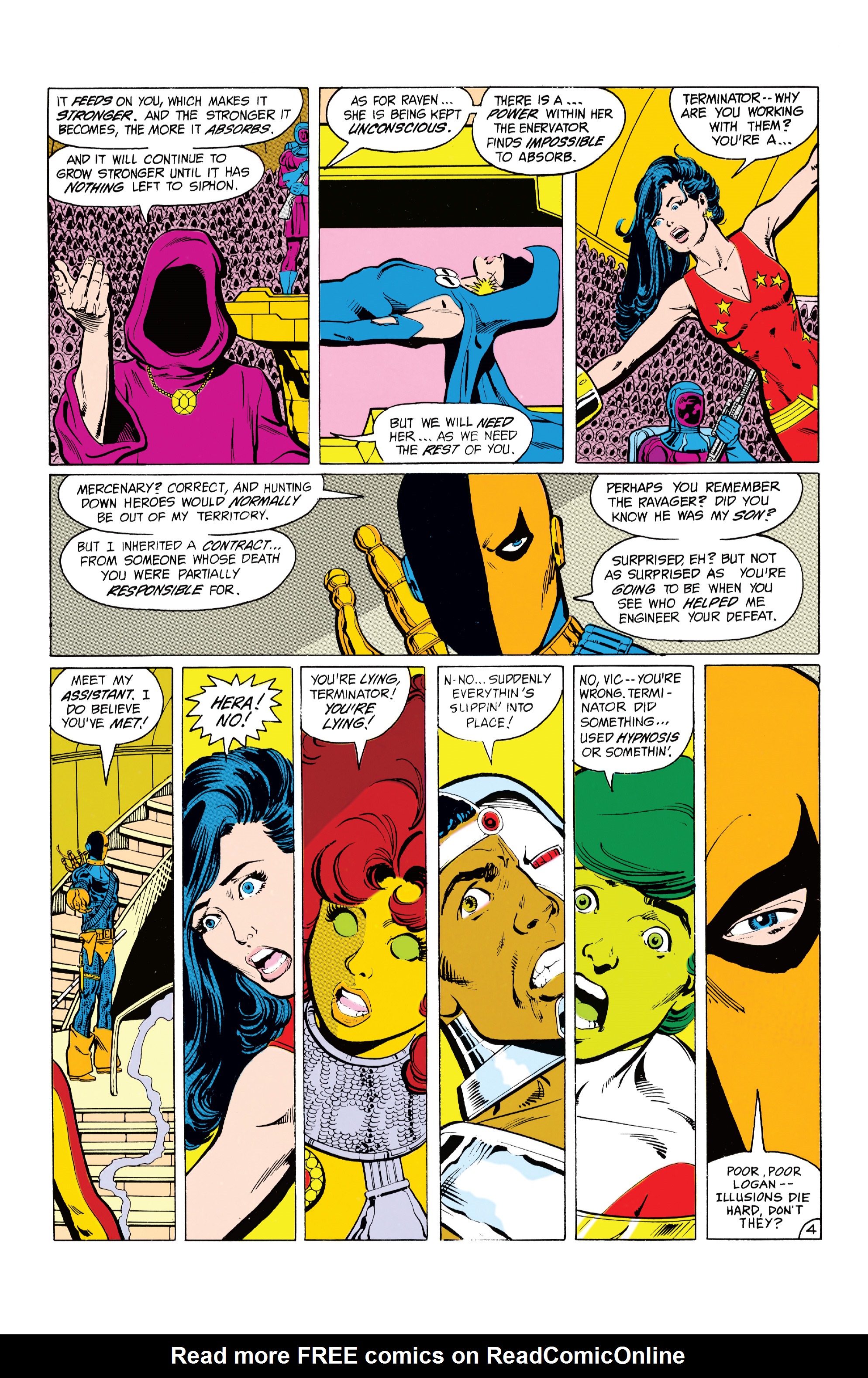 Read online Tales of the Teen Titans comic -  Issue # Annual 3 - 4