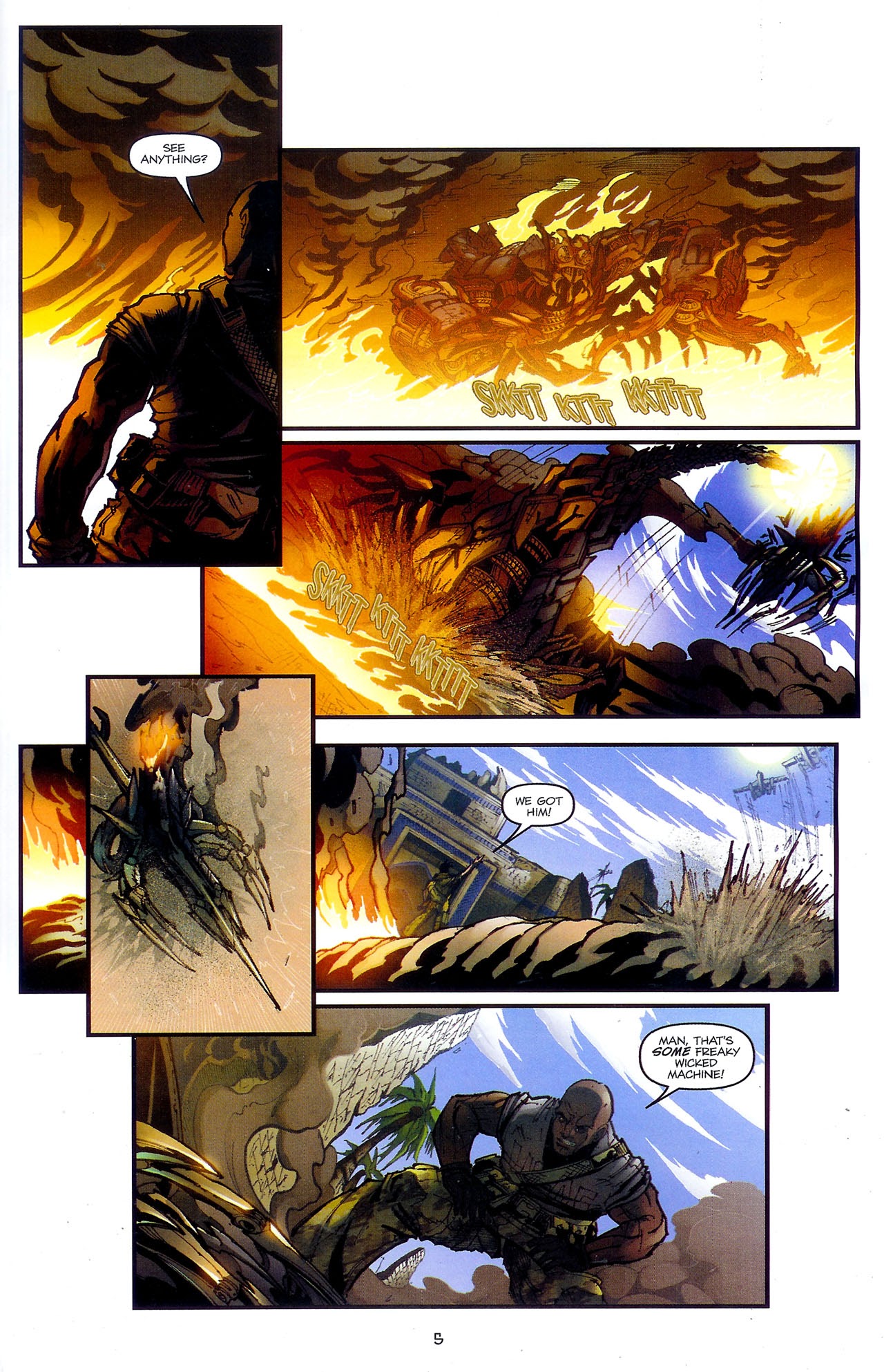 Read online Transformers: The Movie Adaptation comic -  Issue #2 - 7