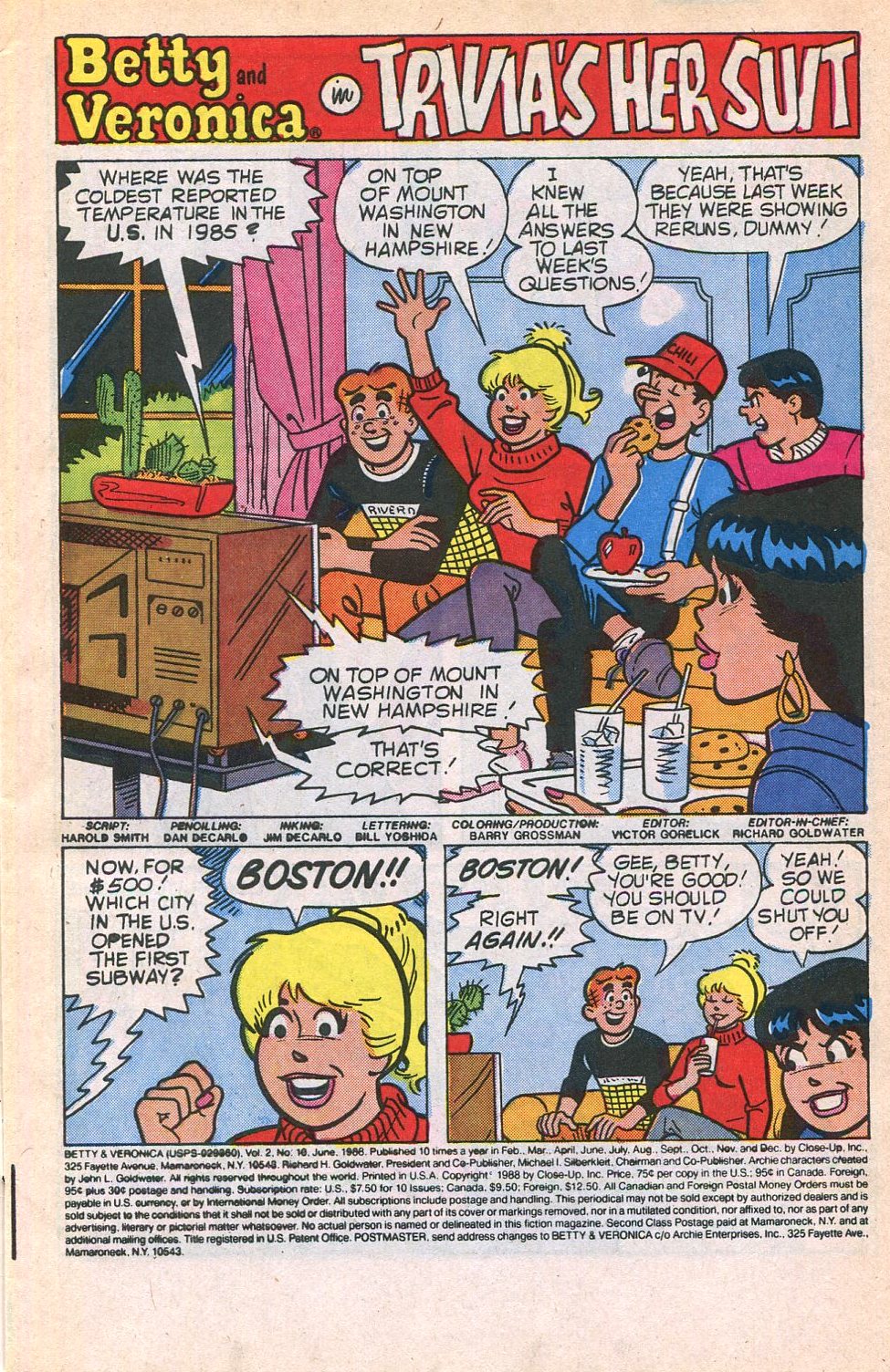 Read online Betty and Veronica (1987) comic -  Issue #10 - 3