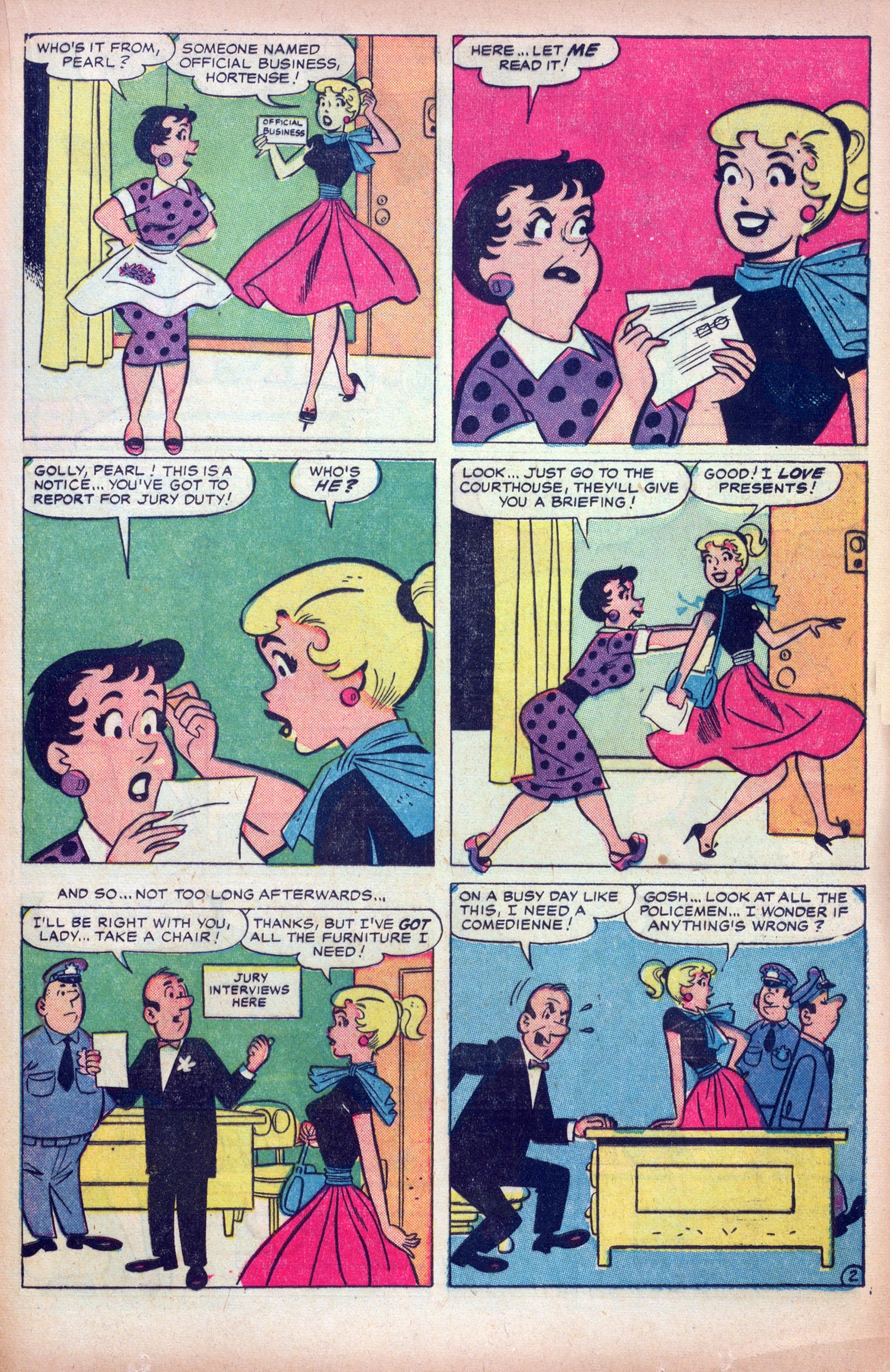 Read online Millie the Model comic -  Issue #79 - 21