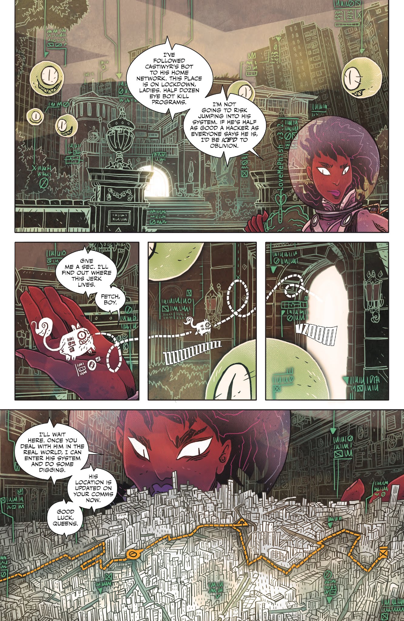 Read online Rat Queens Special: Neon Static comic -  Issue # Full - 19