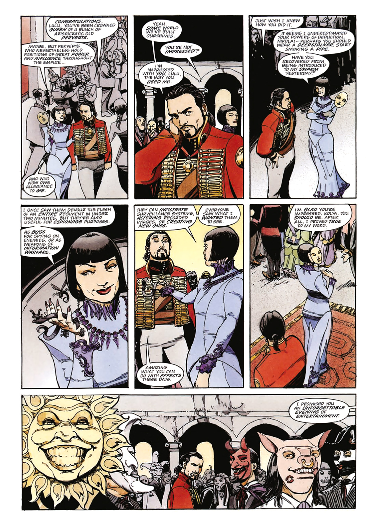 Read online Nikolai Dante comic -  Issue # TPB 2 - 180
