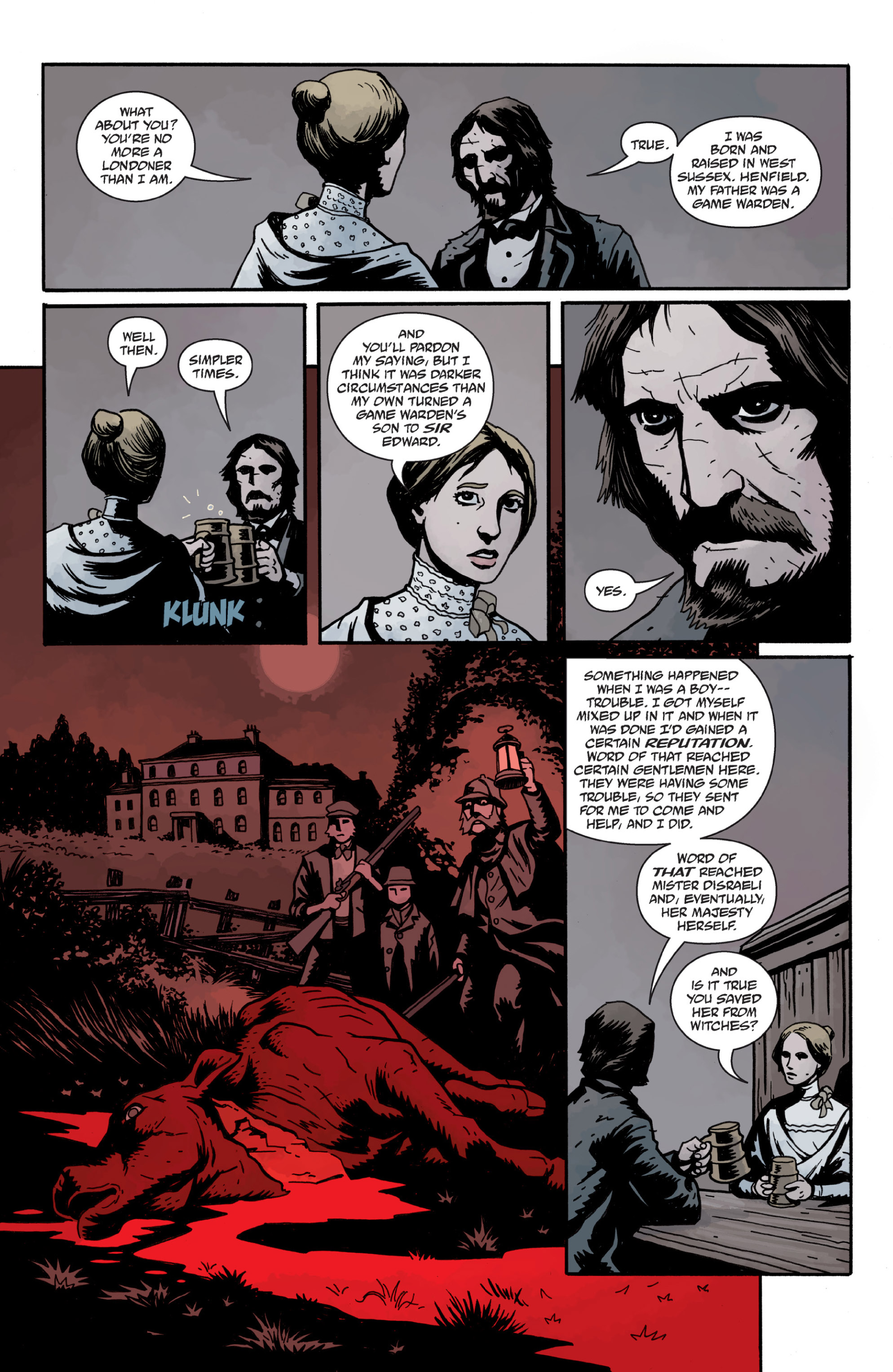 Read online Sir Edward Grey, Witchfinder: In the Service of Angels comic -  Issue # TPB - 92