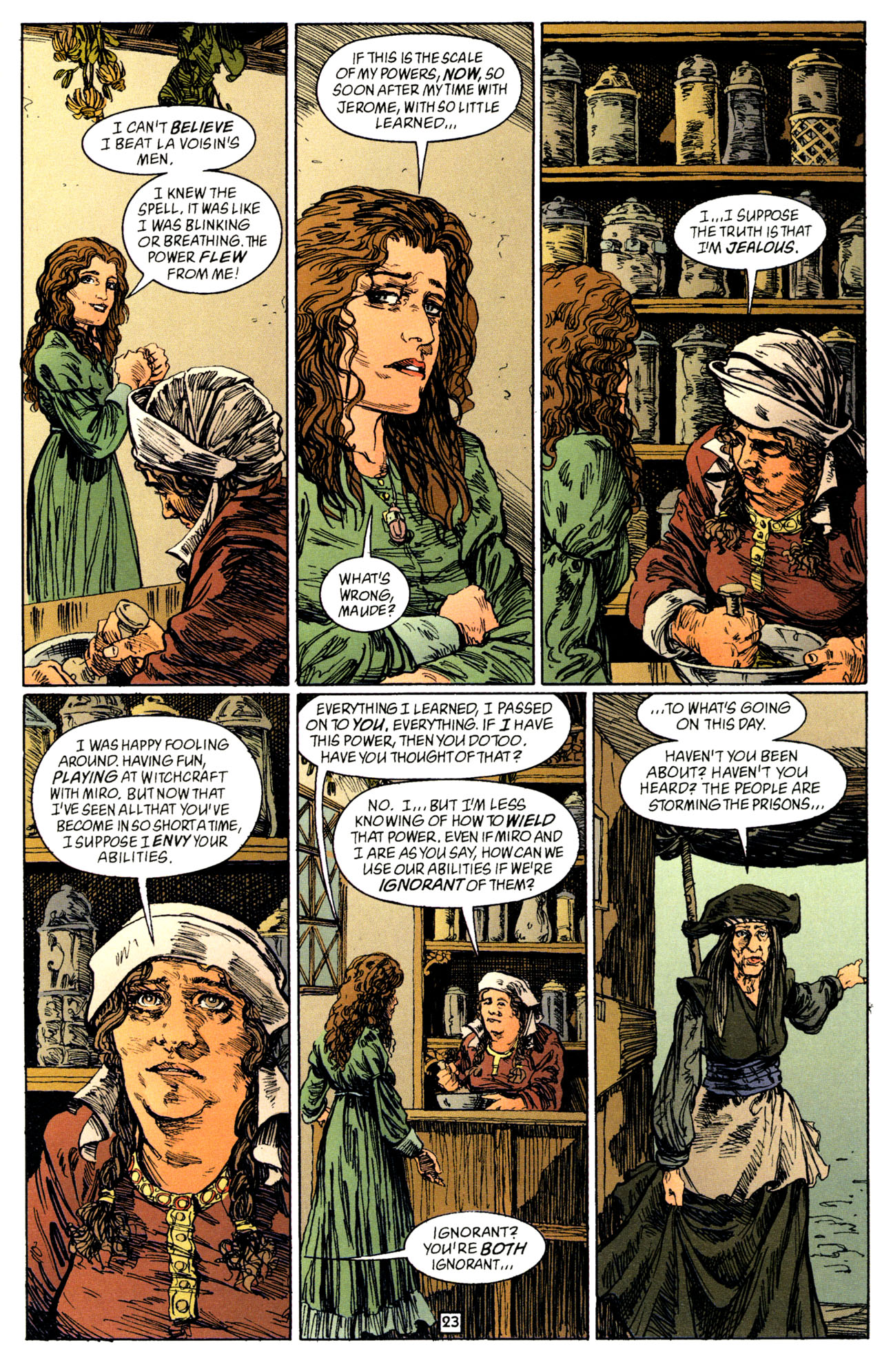 Read online Witchcraft: La Terreur comic -  Issue #2 - 25