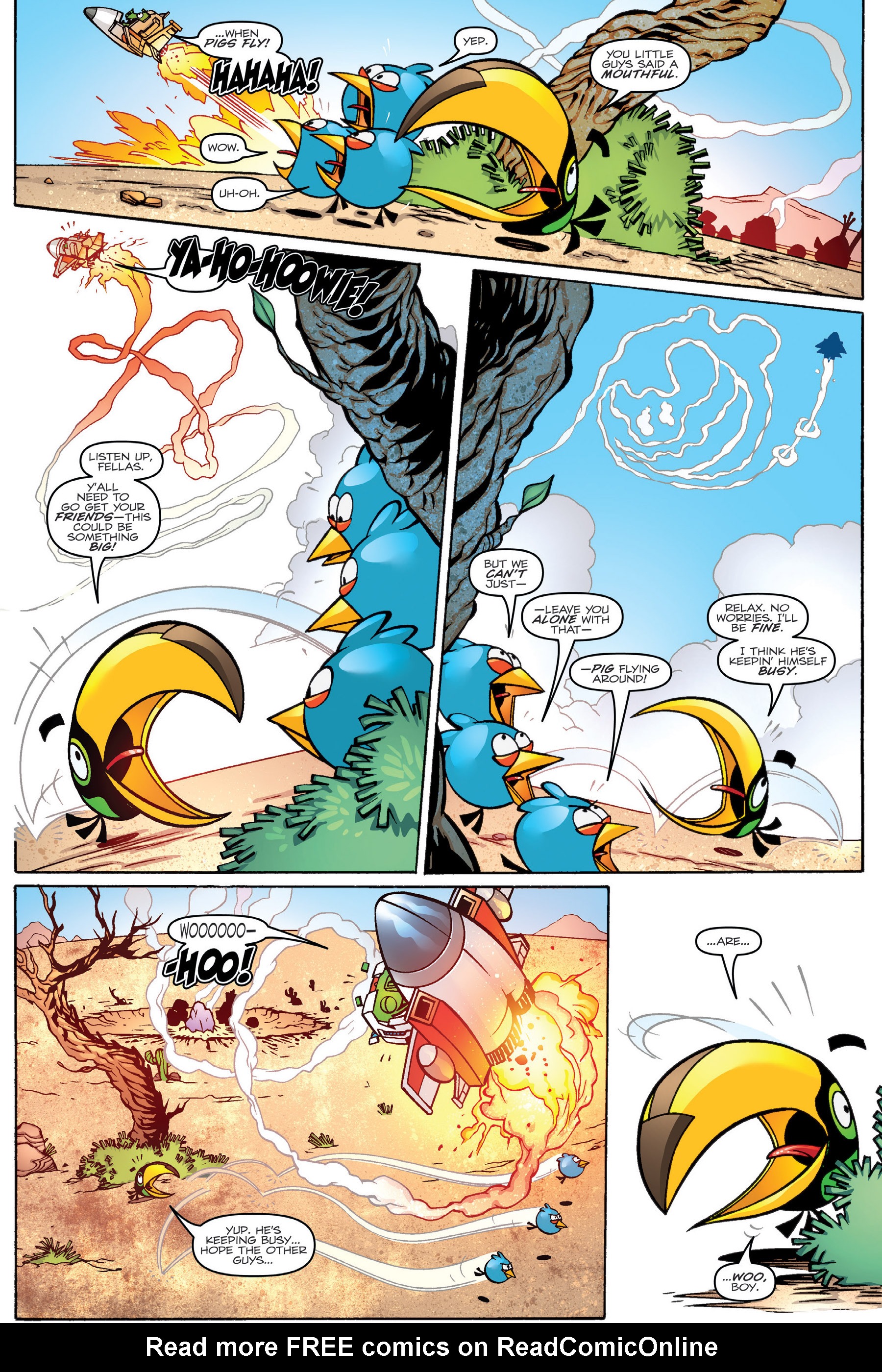 Read online Angry Birds Transformers: Age of Eggstinction comic -  Issue # Full - 19