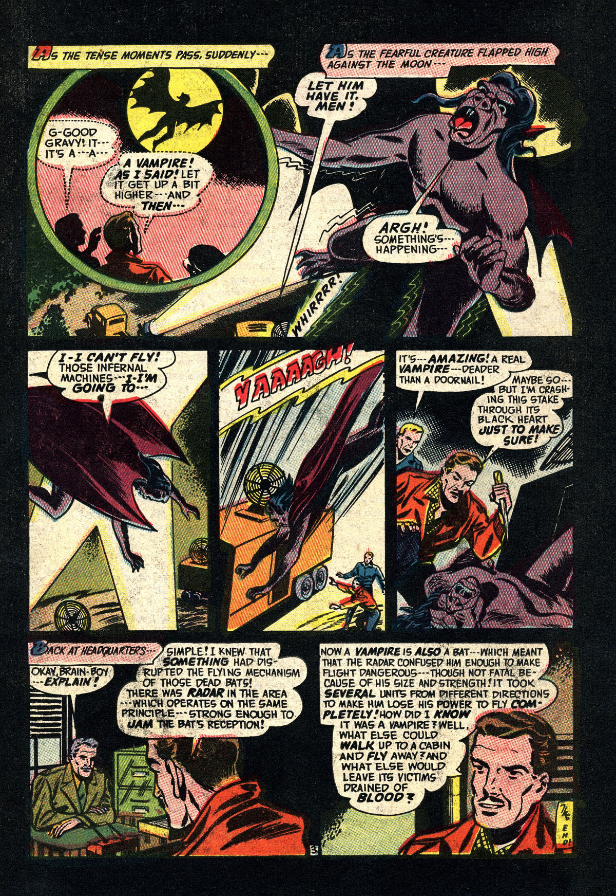 Read online Adventures Into The Unknown comic -  Issue #56 - 23