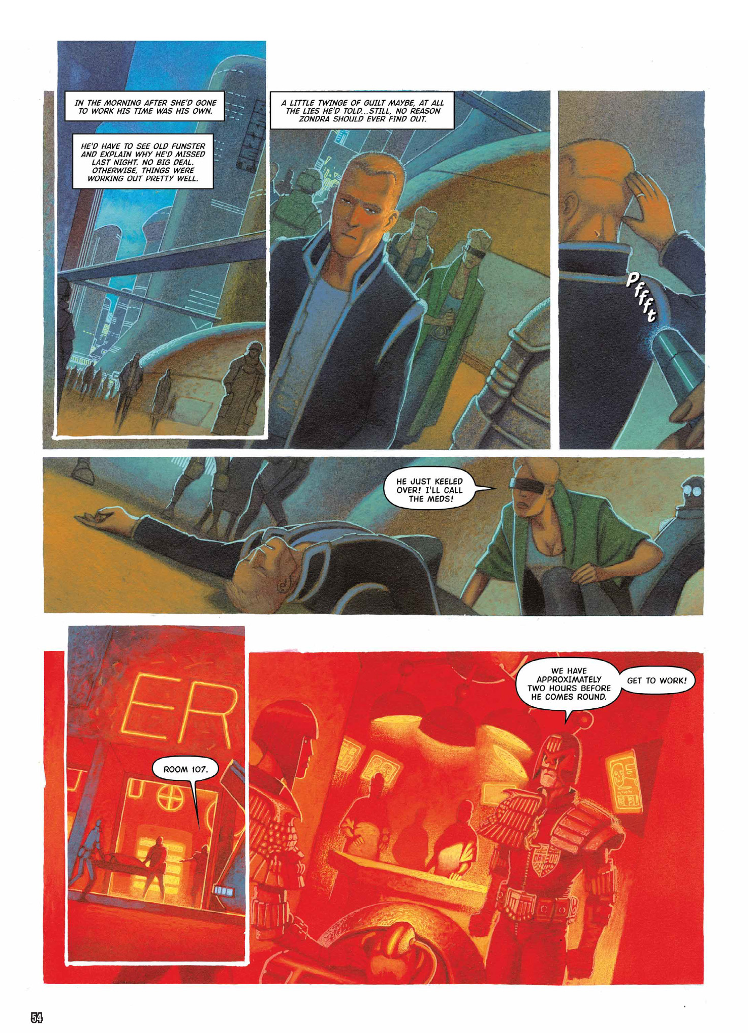 Read online Judge Dredd: The Complete Case Files comic -  Issue # TPB 39 (Part 1) - 55