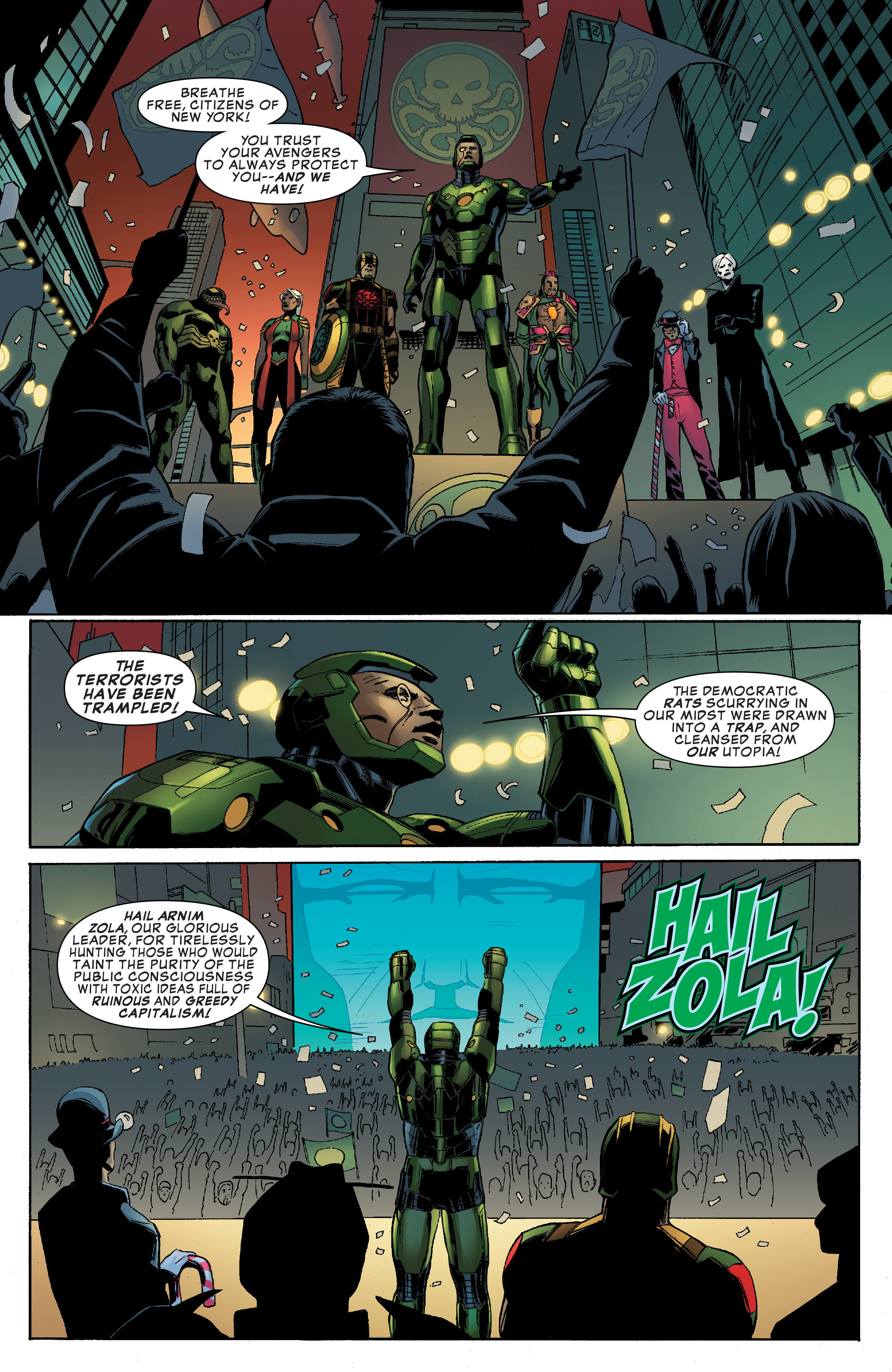 Read online Hail Hydra comic -  Issue #3 - 3