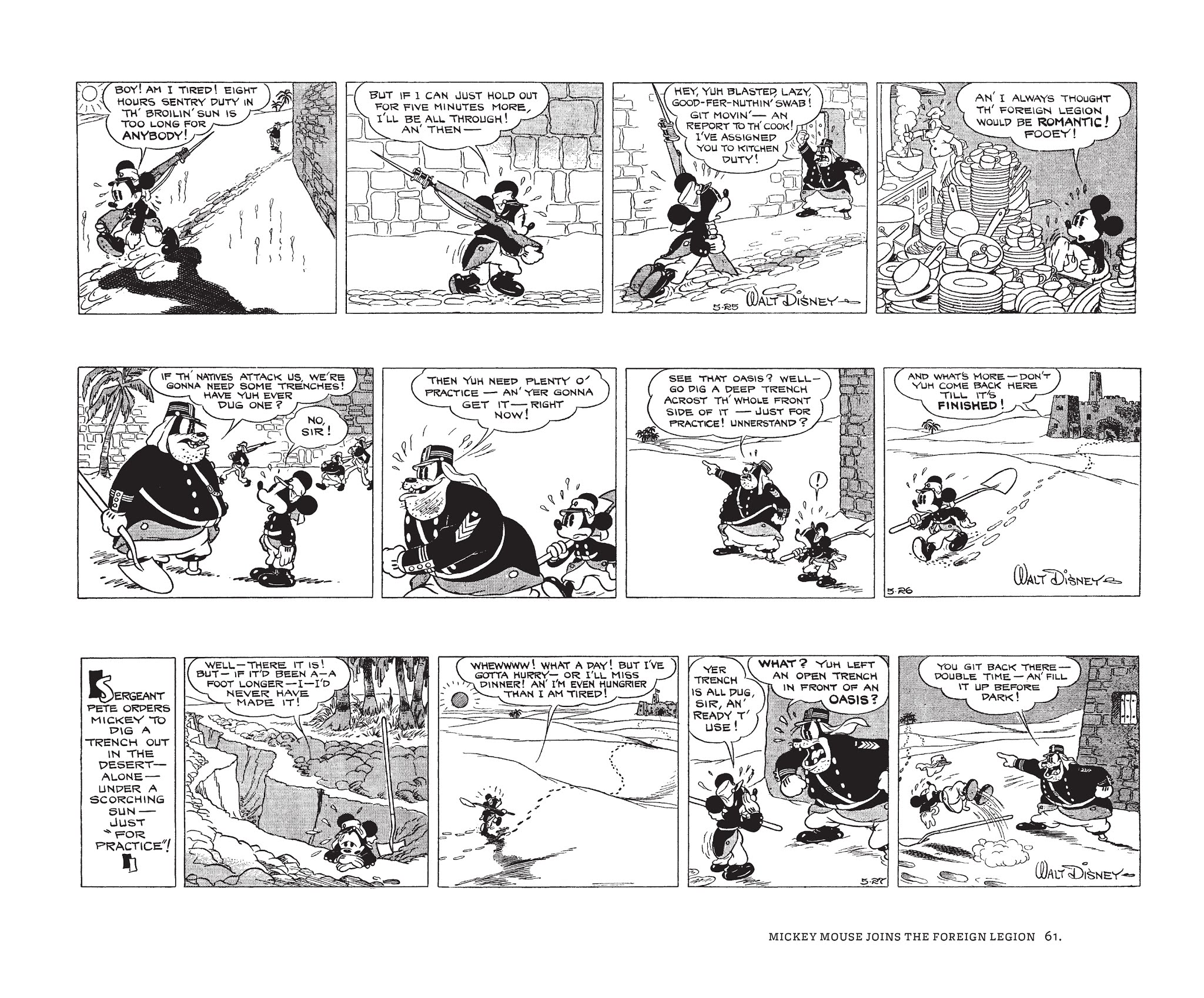 Read online Walt Disney's Mickey Mouse by Floyd Gottfredson comic -  Issue # TPB 4 (Part 1) - 61