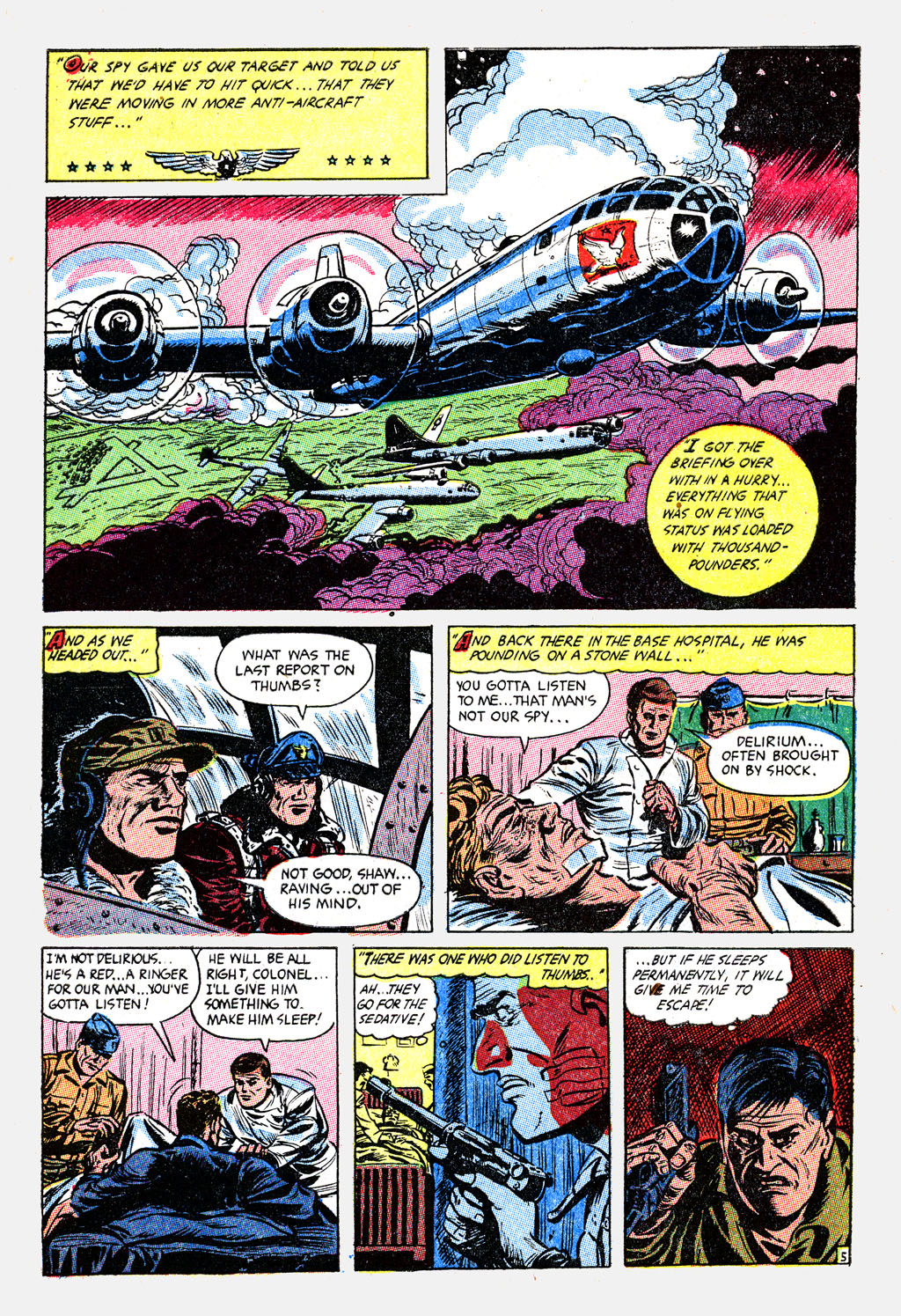 Read online War Birds (1952) comic -  Issue #3 - 8