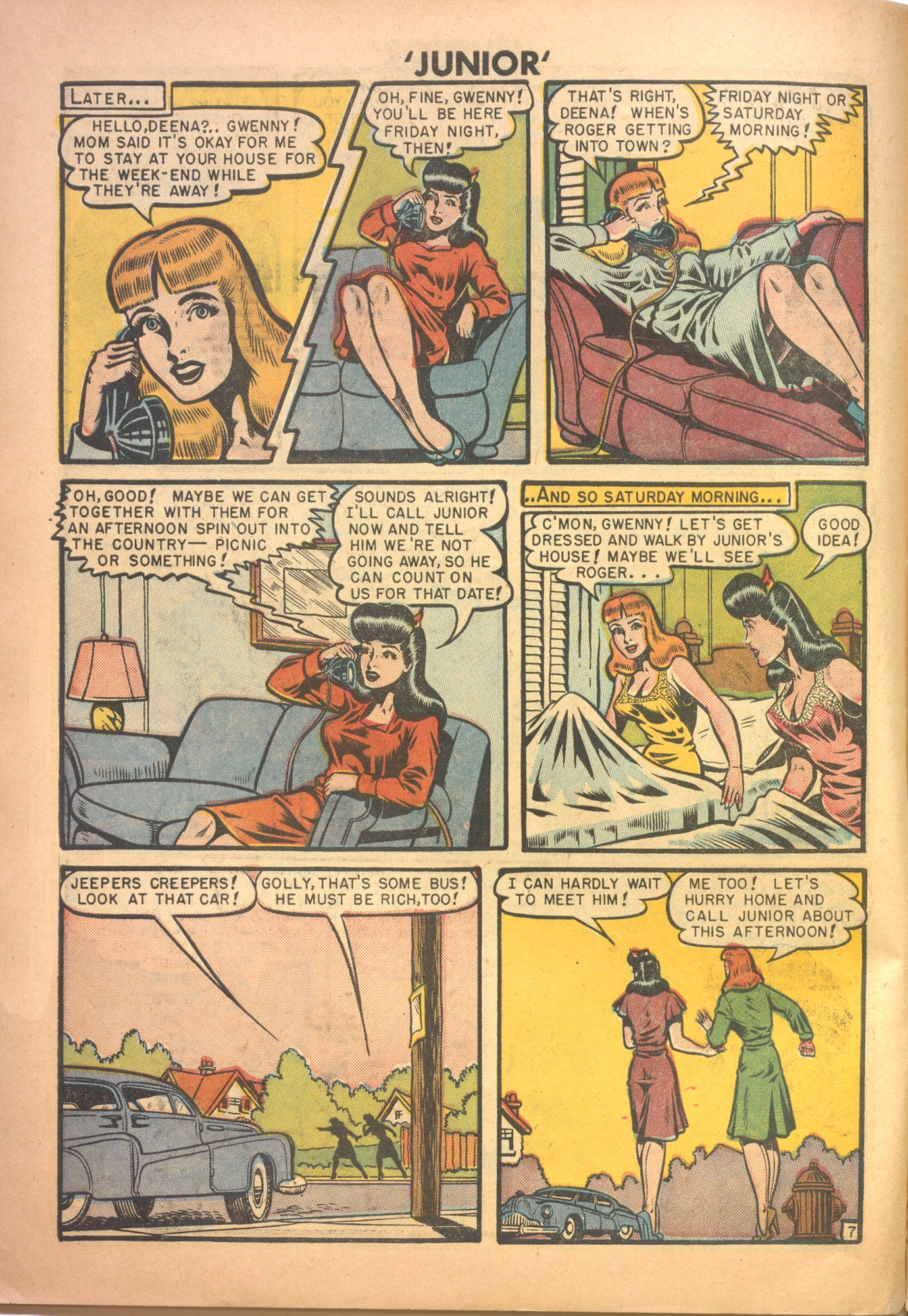 Read online Junior (1947) comic -  Issue #15 - 8
