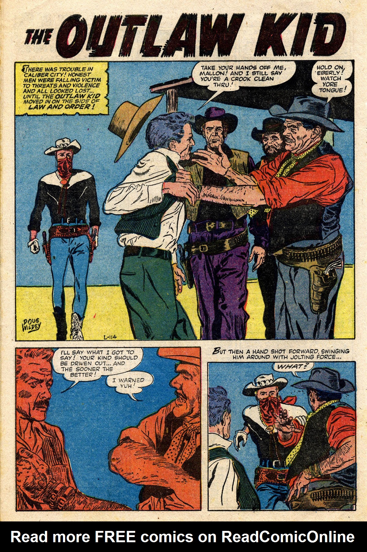 Read online The Outlaw Kid (1954) comic -  Issue #16 - 28