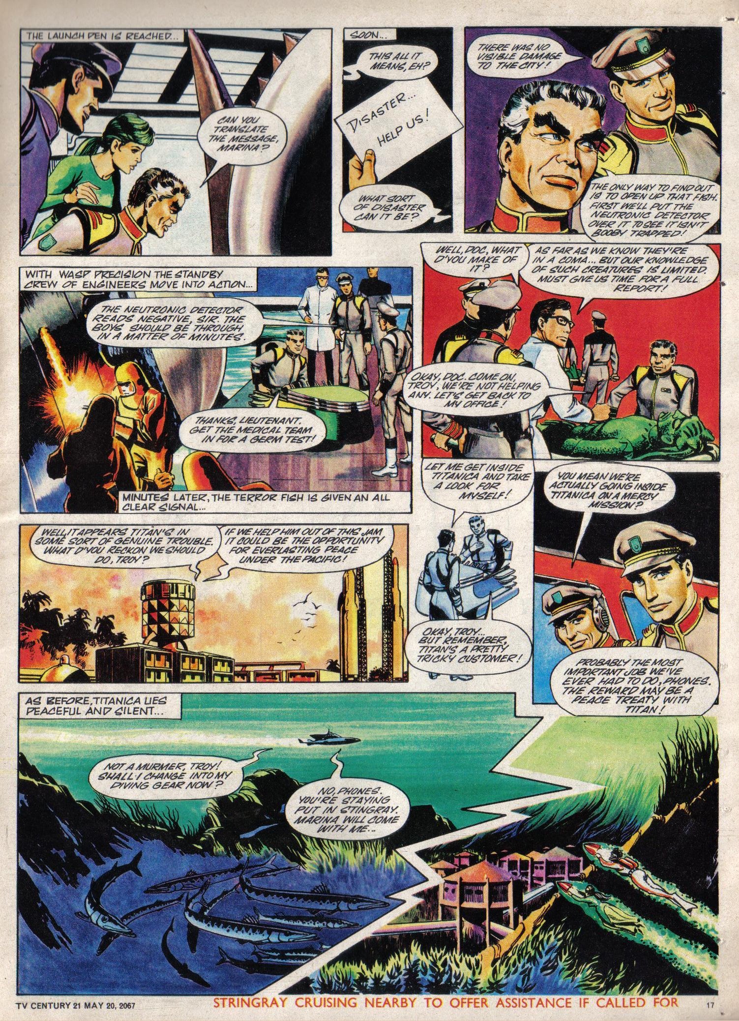 Read online TV Century 21 (TV 21) comic -  Issue #122 - 16