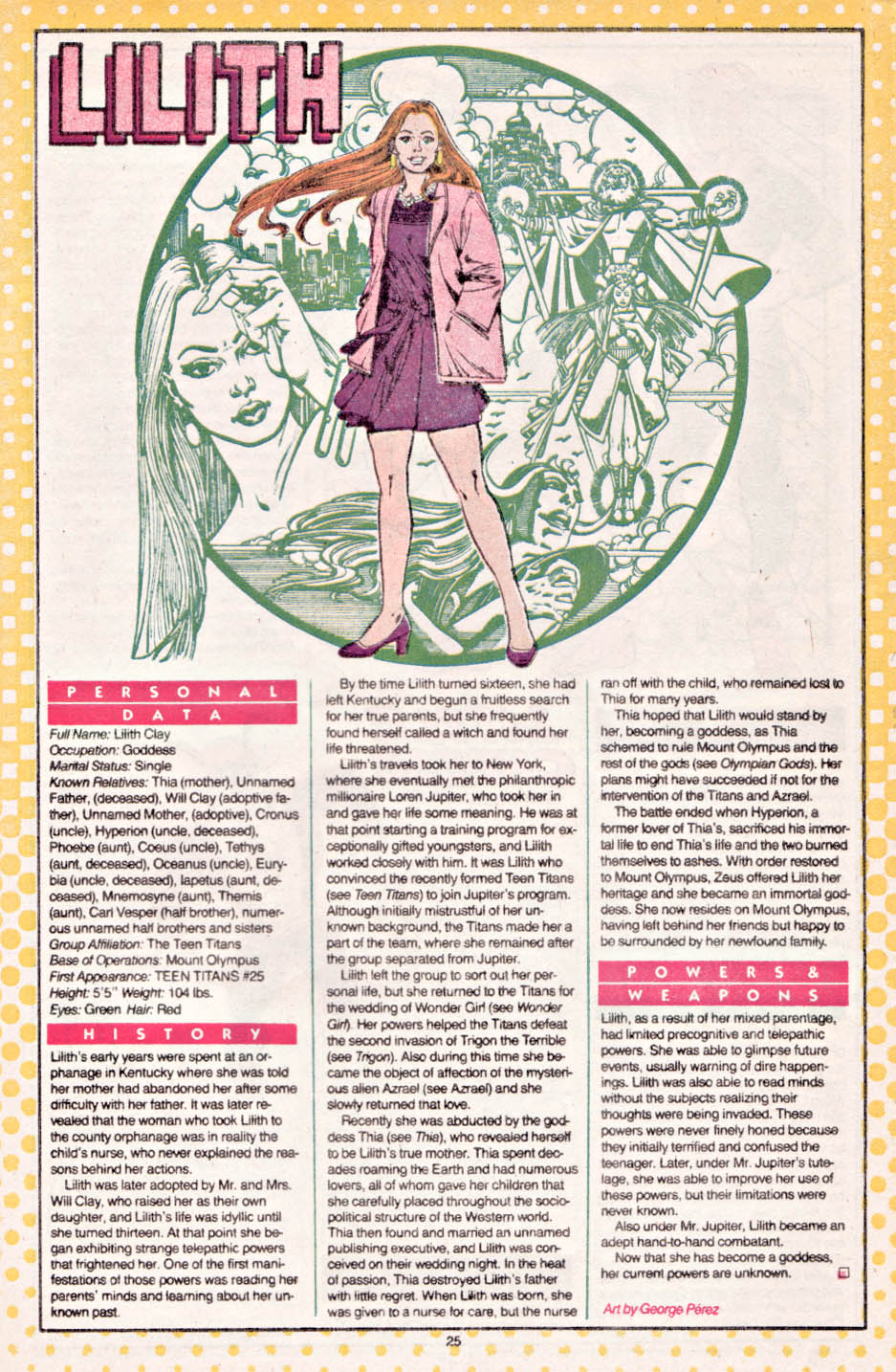 Read online Who's Who: The Definitive Directory of the DC Universe comic -  Issue #13 - 25