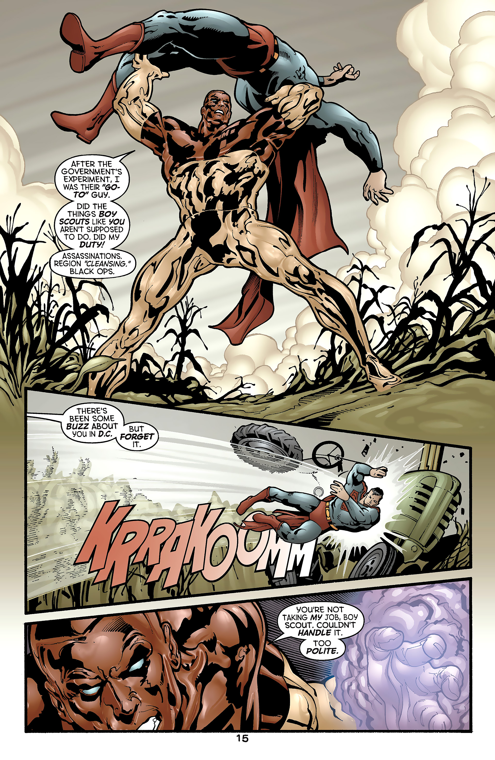Read online Superman (1987) comic -  Issue #185 - 15