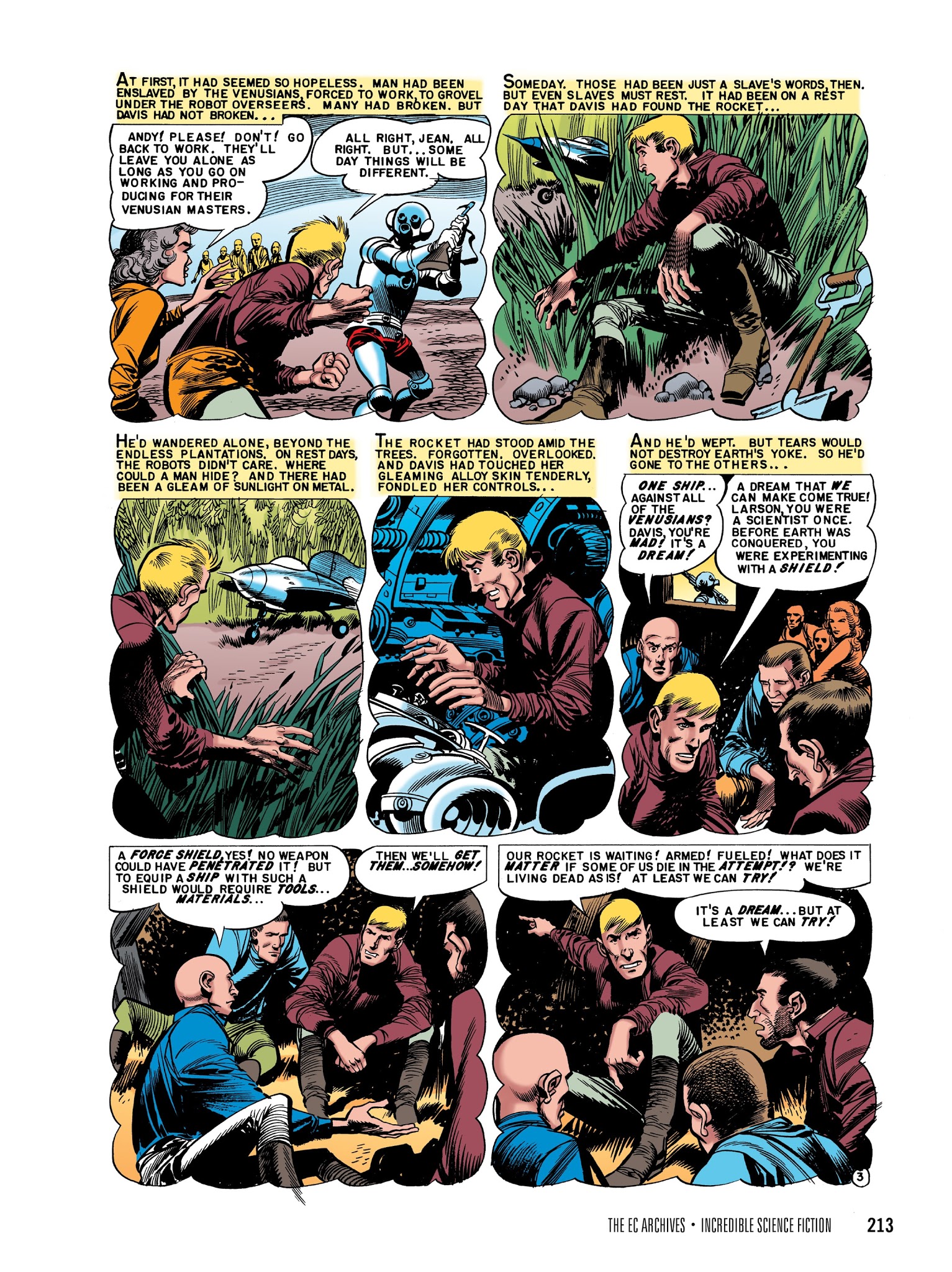 Read online The EC Archives: Incredible Science Fiction comic -  Issue # TPB - 215