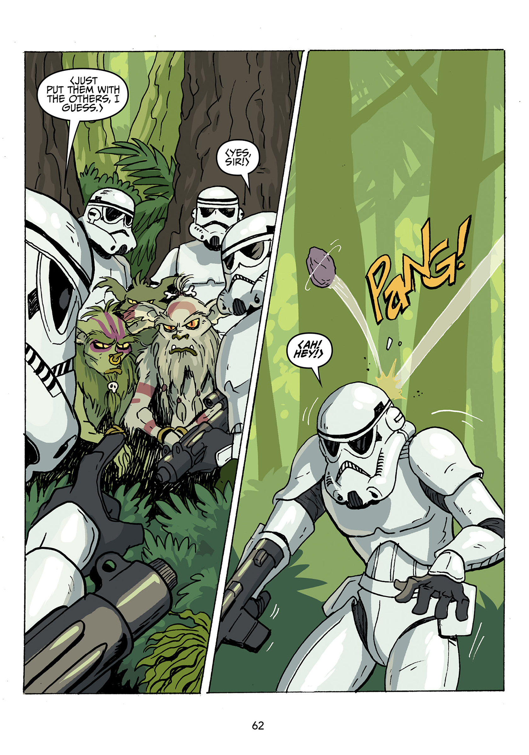 Read online Star Wars: Ewoks - Shadows of Endor comic -  Issue # TPB - 63