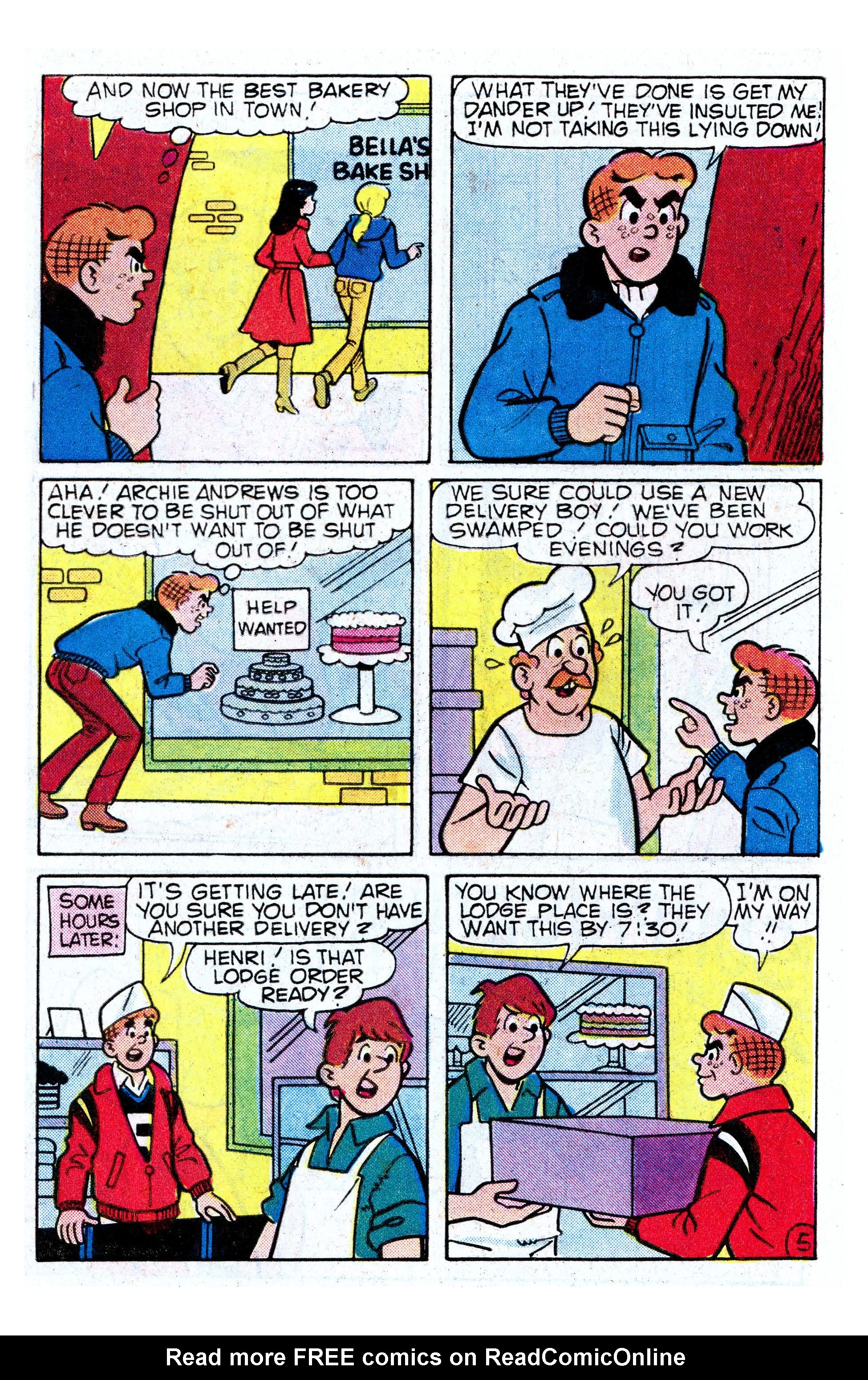 Read online Archie (1960) comic -  Issue #315 - 6