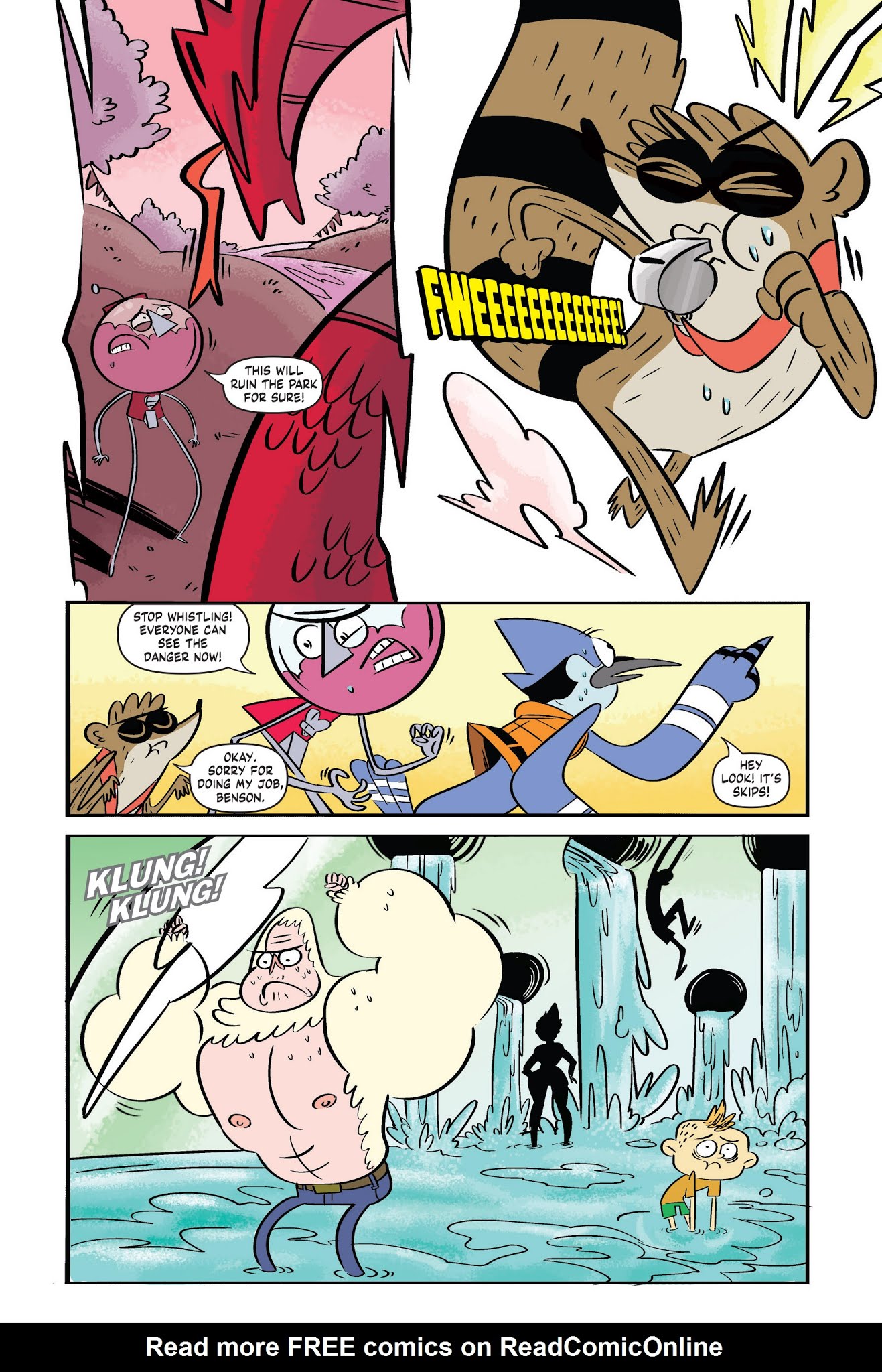 Read online Regular Show: Hydration comic -  Issue # TPB (Part 1) - 62