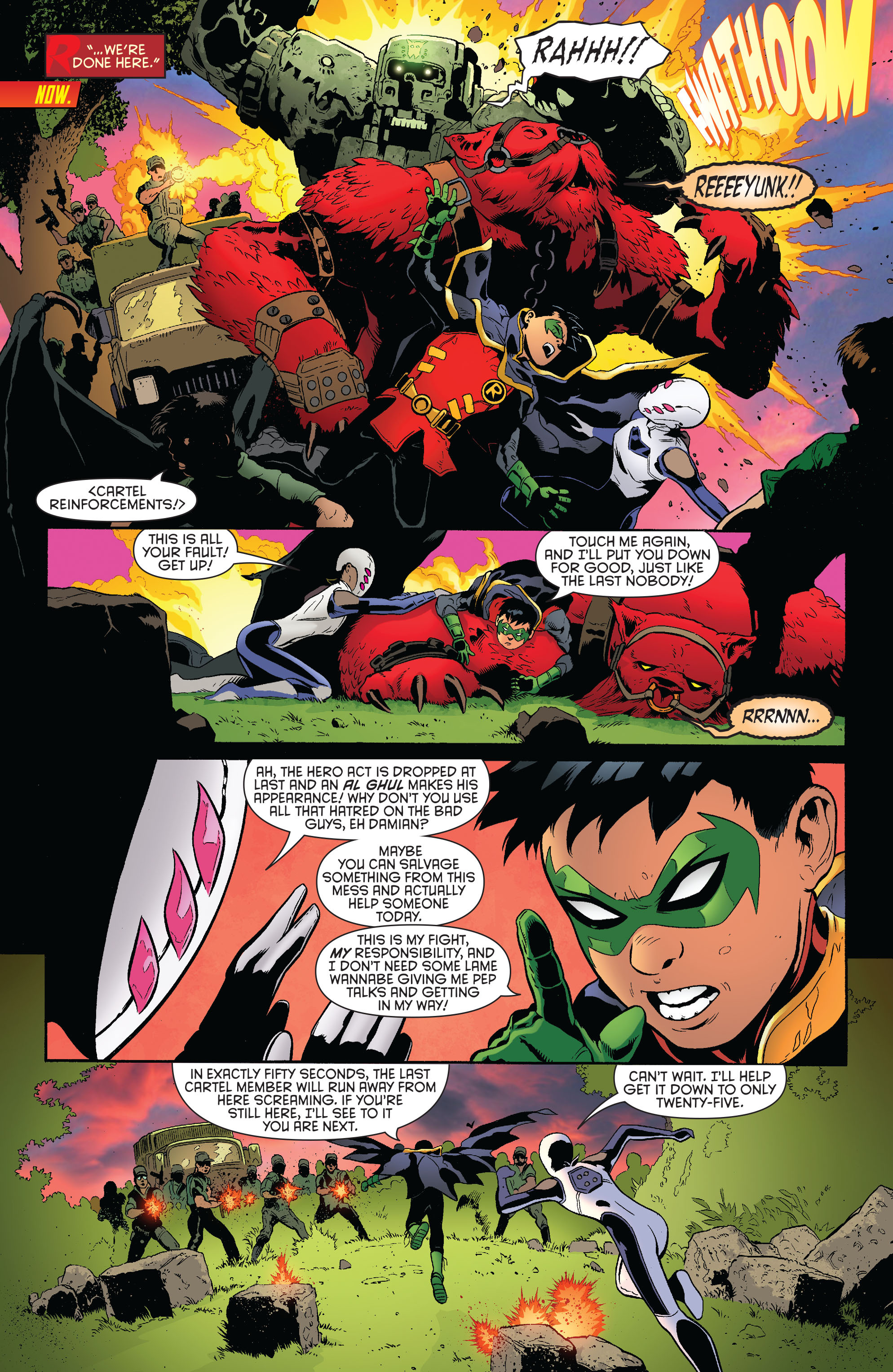 Read online Robin: Son of Batman comic -  Issue #2 - 19