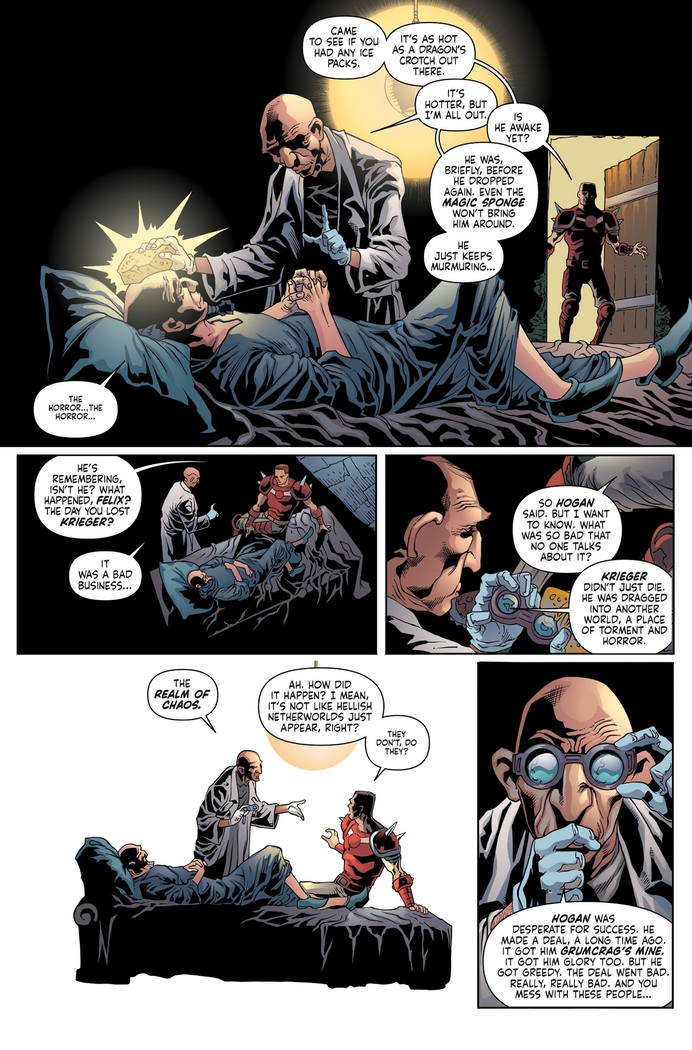 Read online Blood Bowl: More Guts, More Glory! comic -  Issue #4 - 9