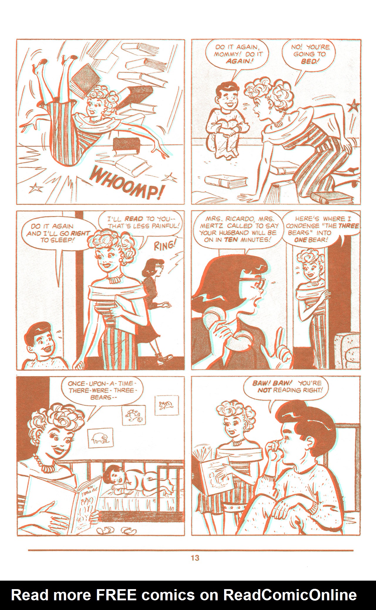 Read online I Love Lucy in 3-D comic -  Issue # Full - 15
