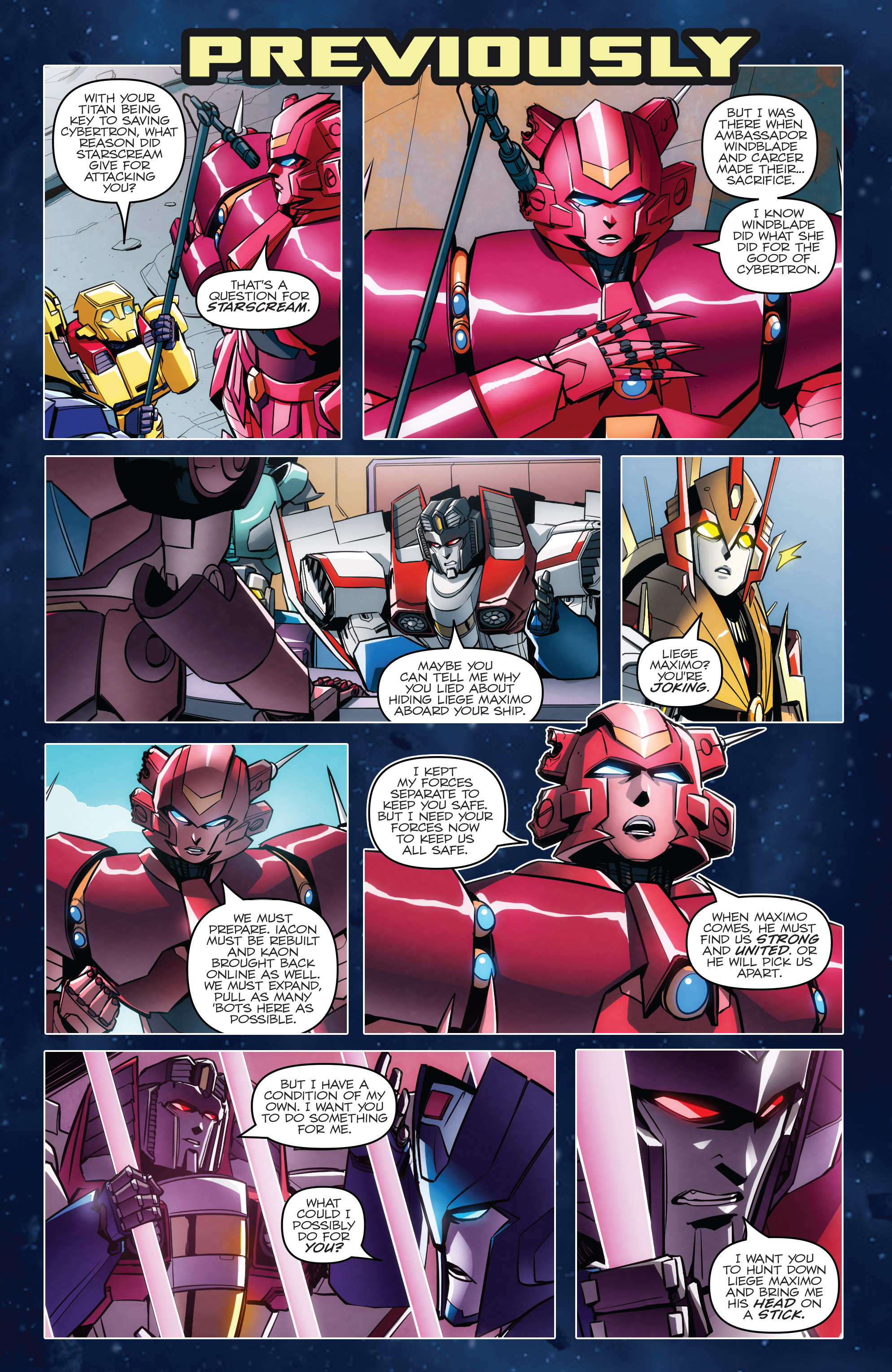 Read online Transformers: Till All Are One comic -  Issue #10 - 3